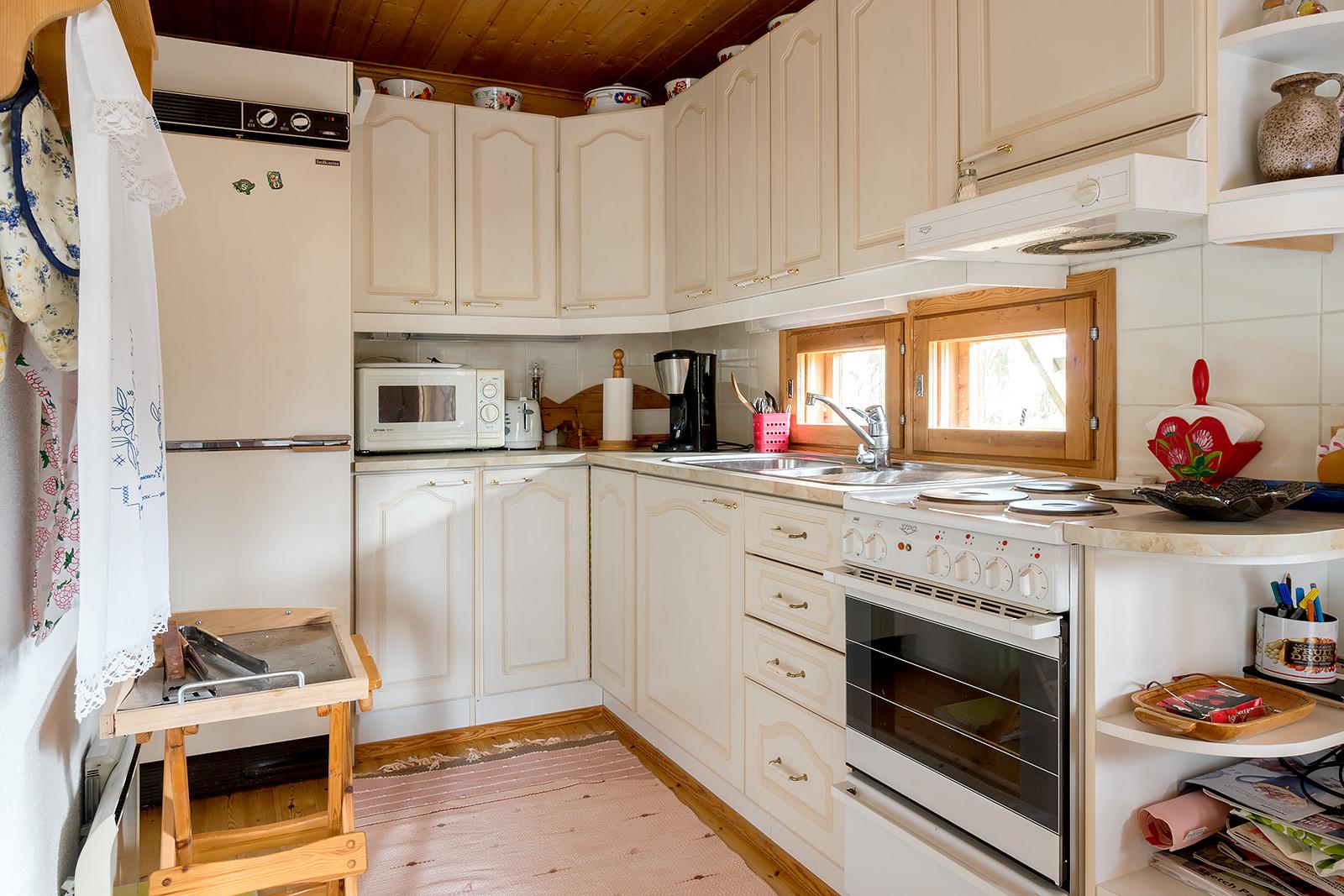 Hyvät tilat kokkailla