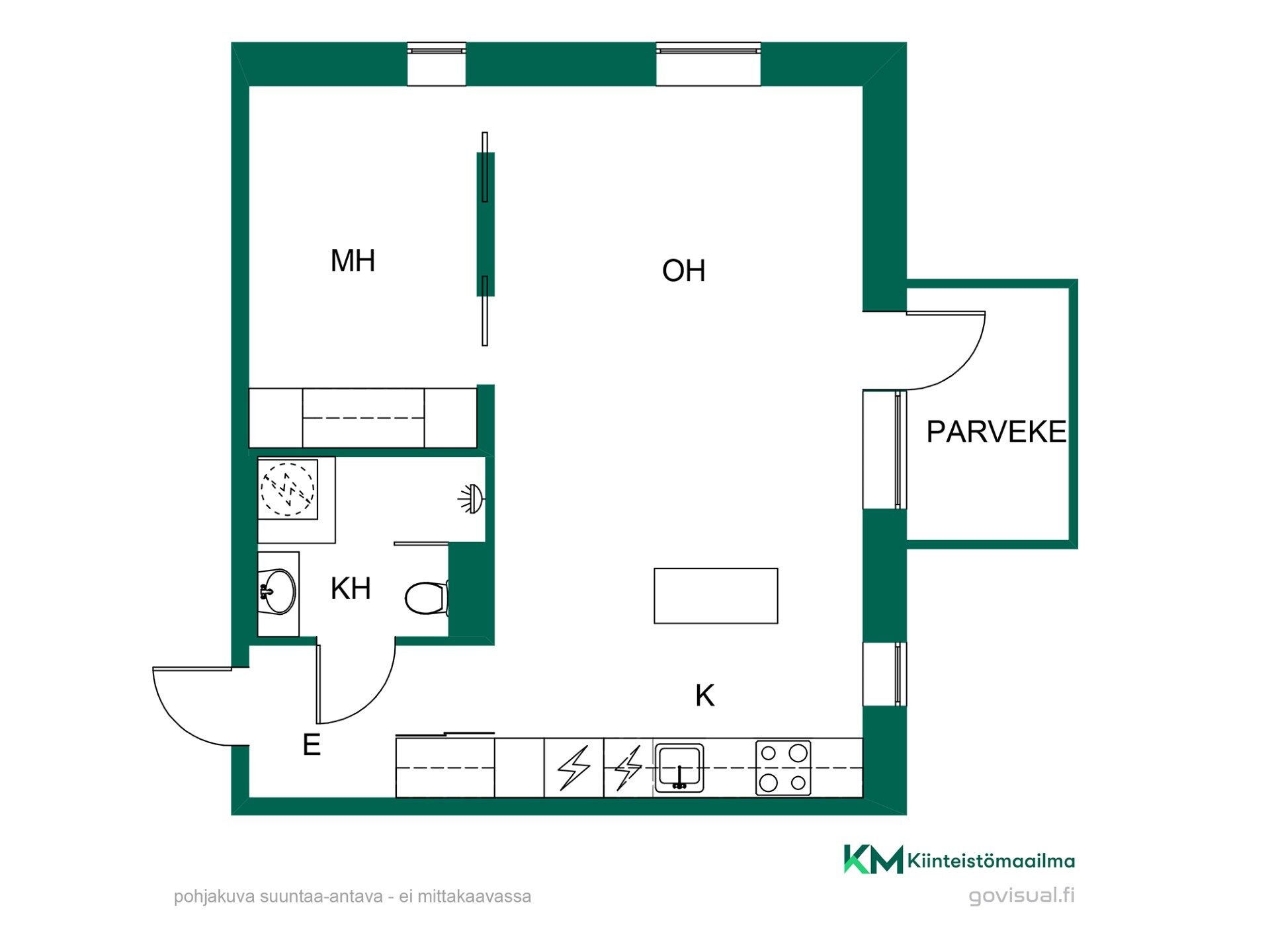 Pääskysillankatu 9, Pääskyvuori, Turku