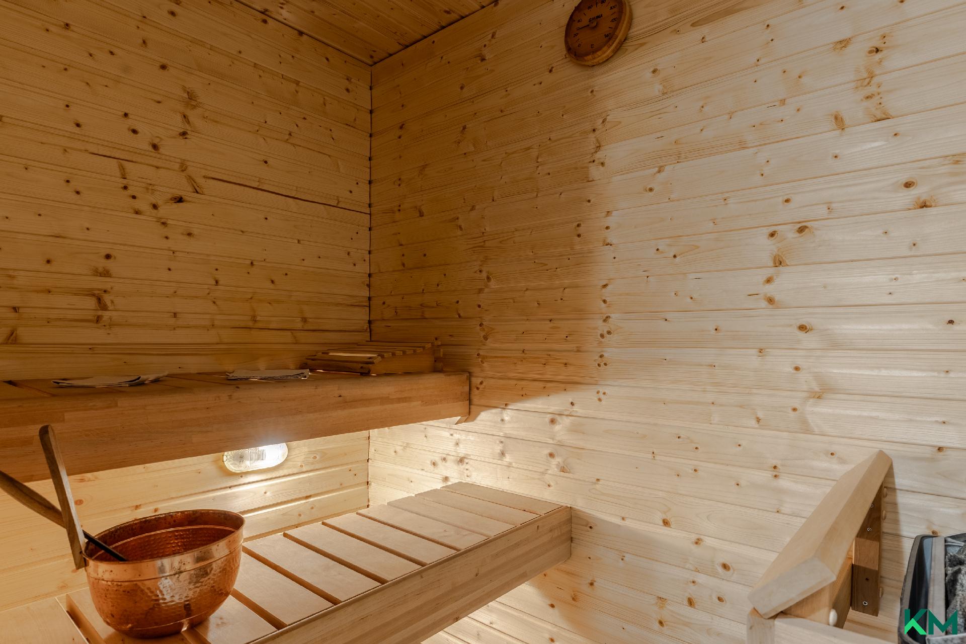 Oma sauna.
