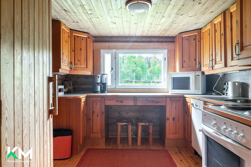 Saunarak. keittiö