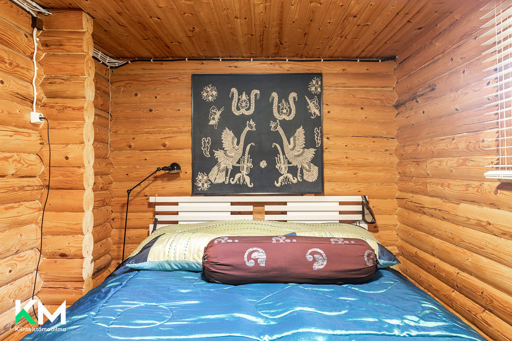Saunarak. makuualkovi