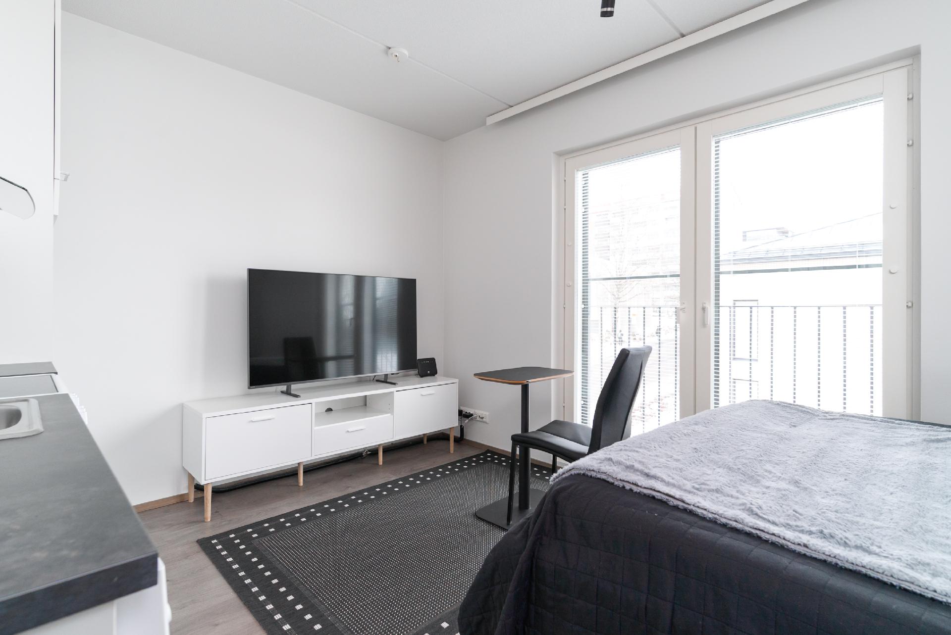 Ranskalainen parveke olohuoneessa