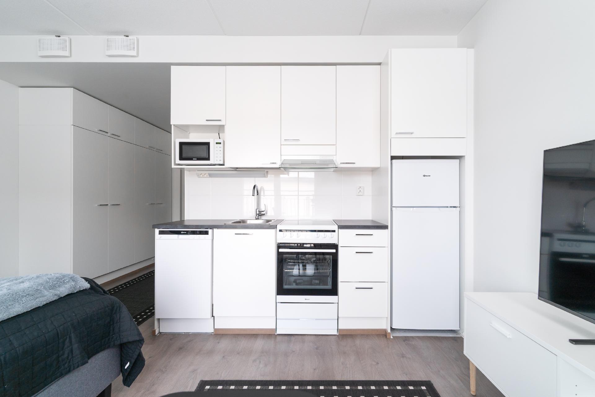 Tehokas keittiö astianpesukoneella