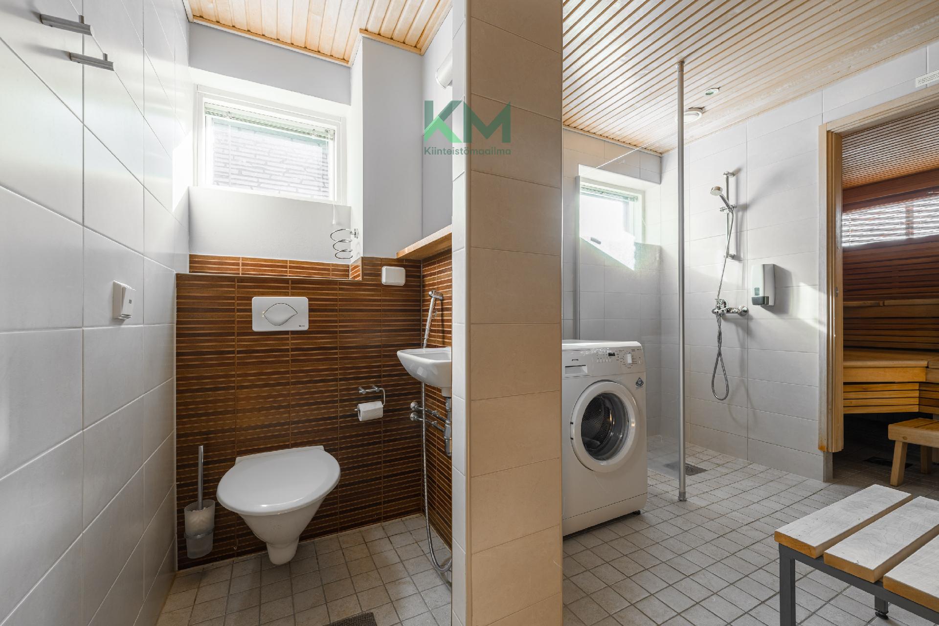 Kylpyhuone-saunaosasto