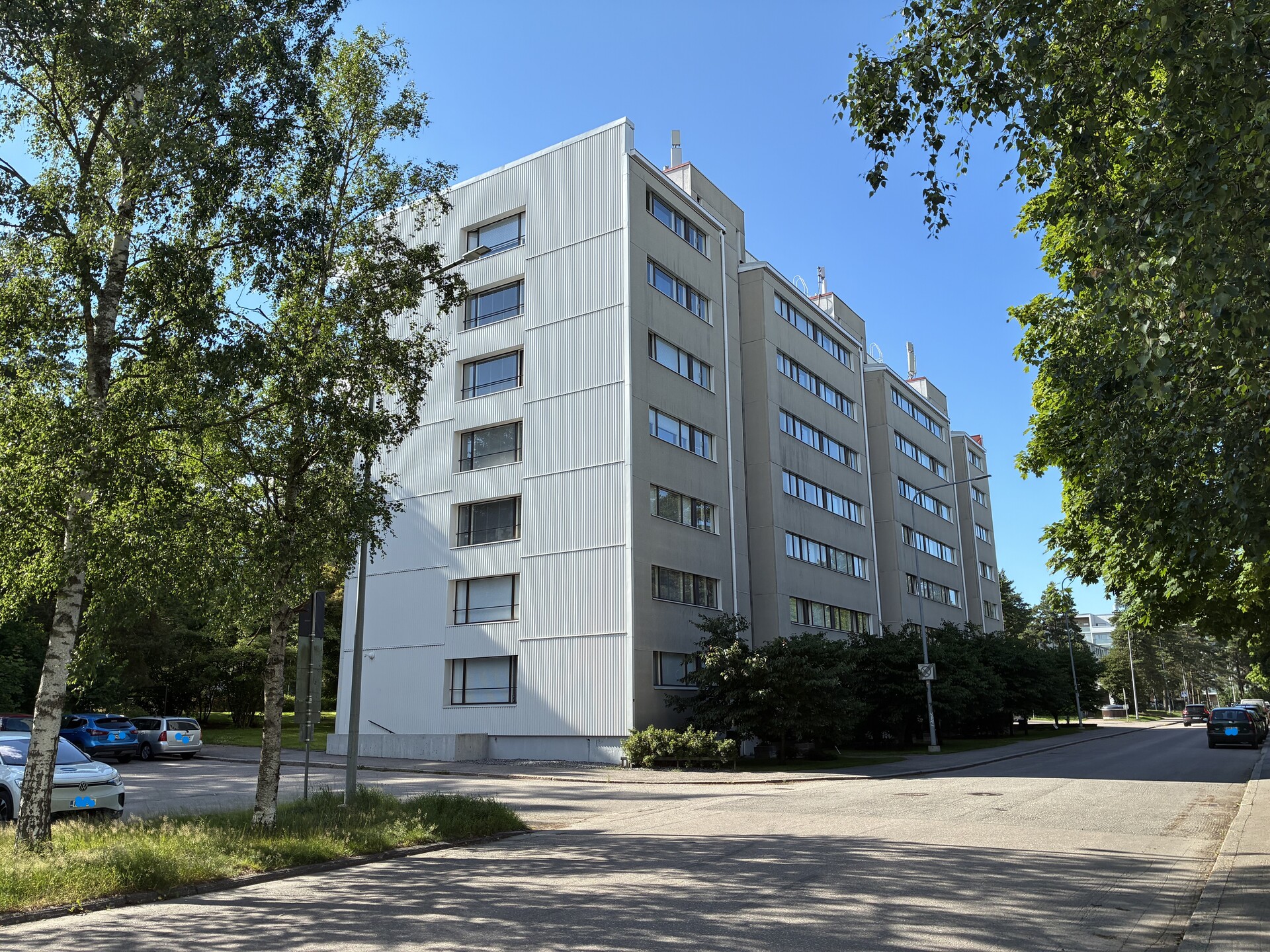 Rauhallinen sijainti päättyvän tien päässä