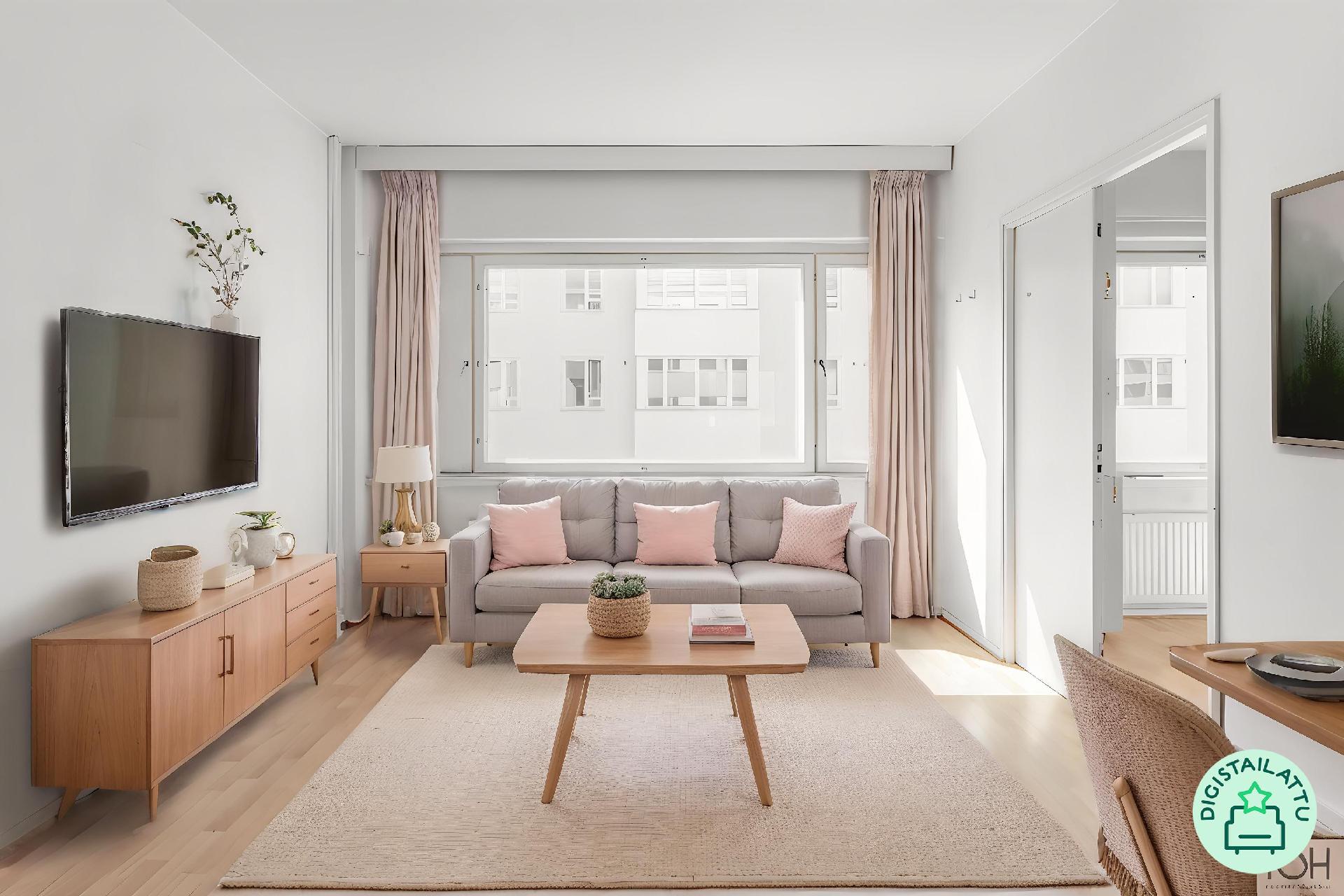 Olohuone digistailattu