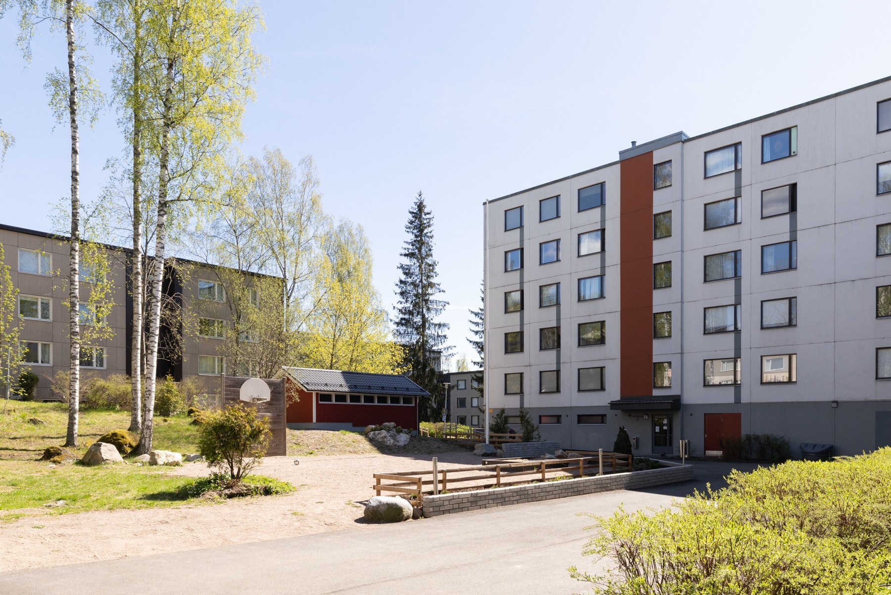 TERVETULOA Oritie 4 käynti D-rappuun