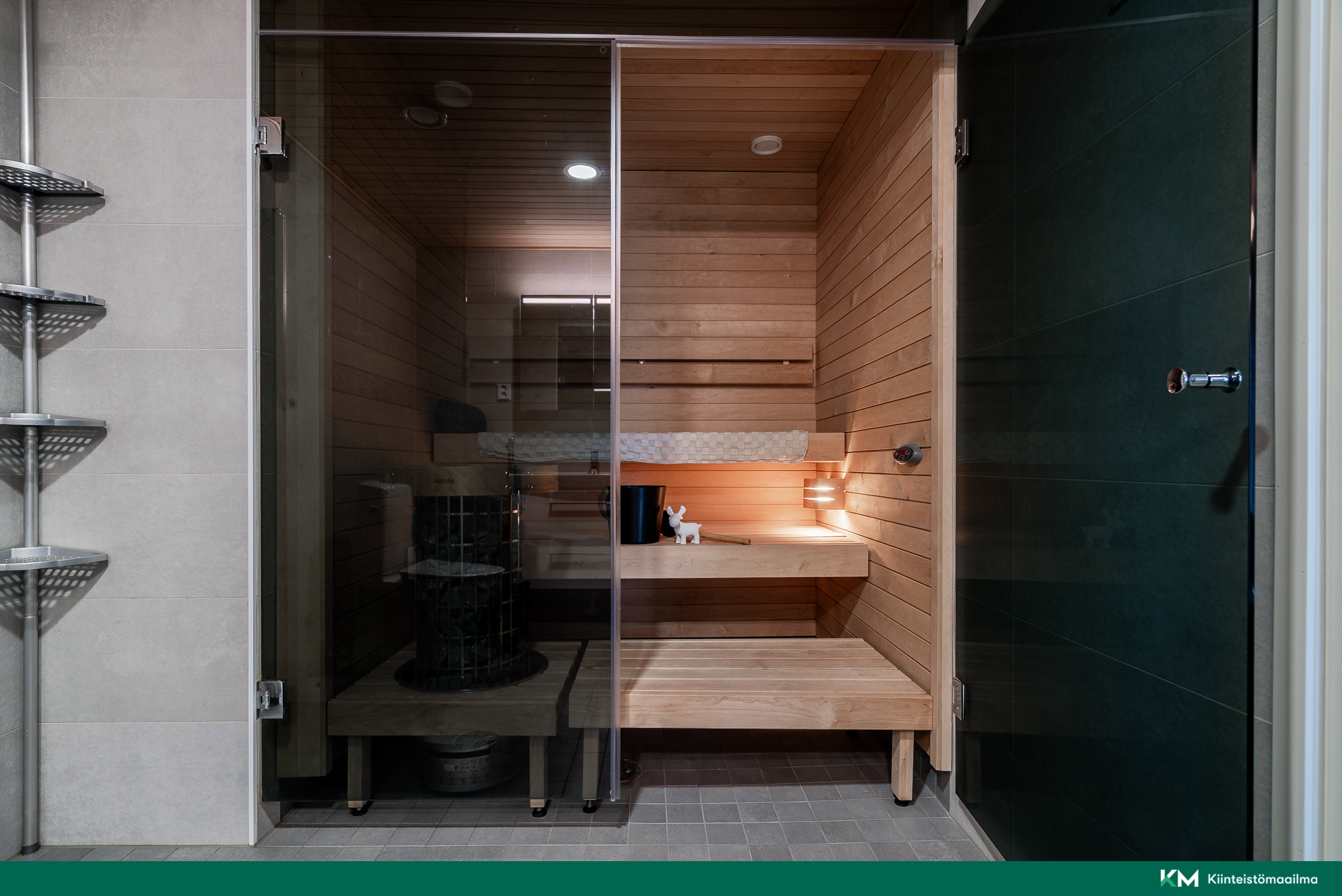 Saunan ovet aukeavat kutsuvasti