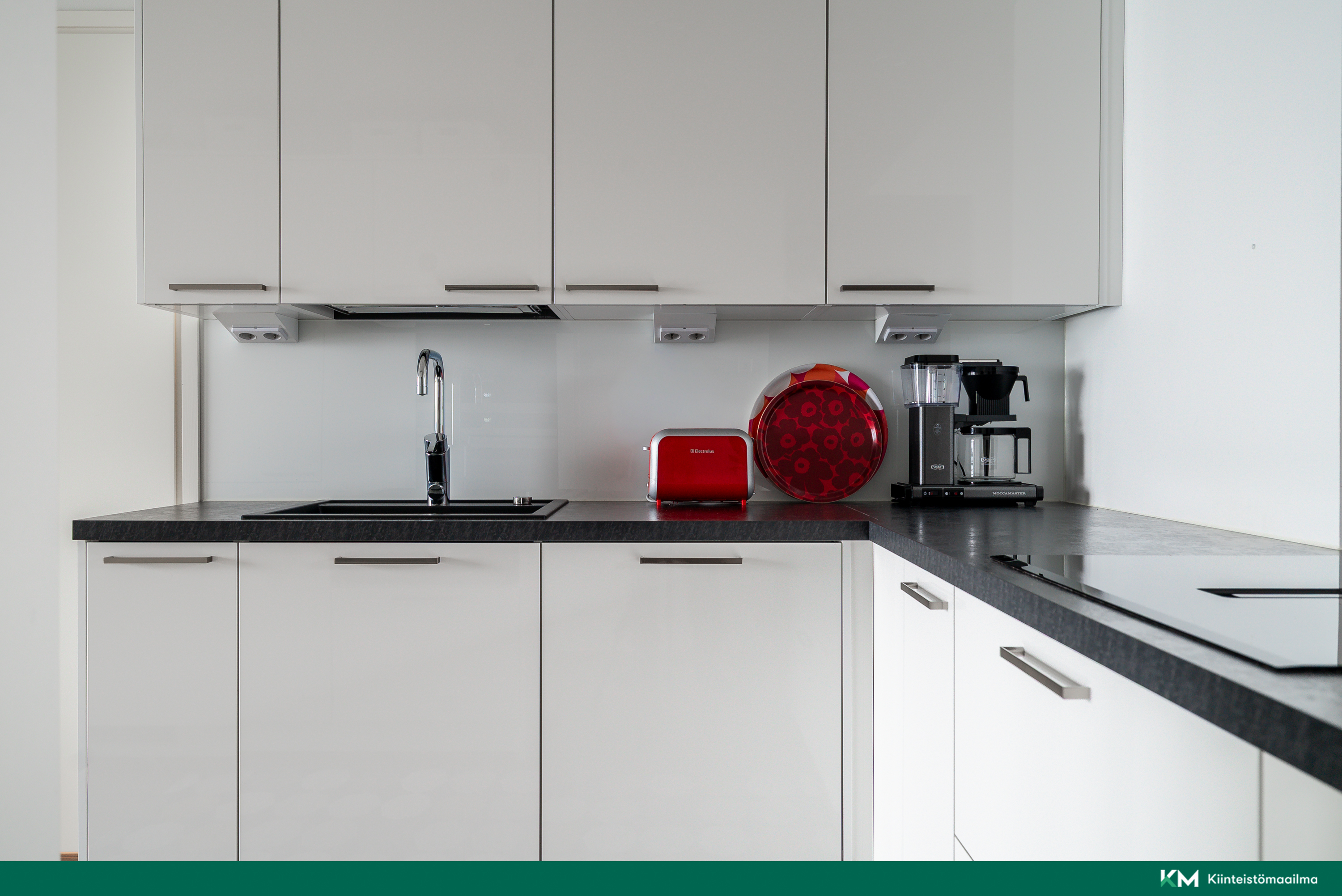 Keittiössä integroidut kodinkoneet