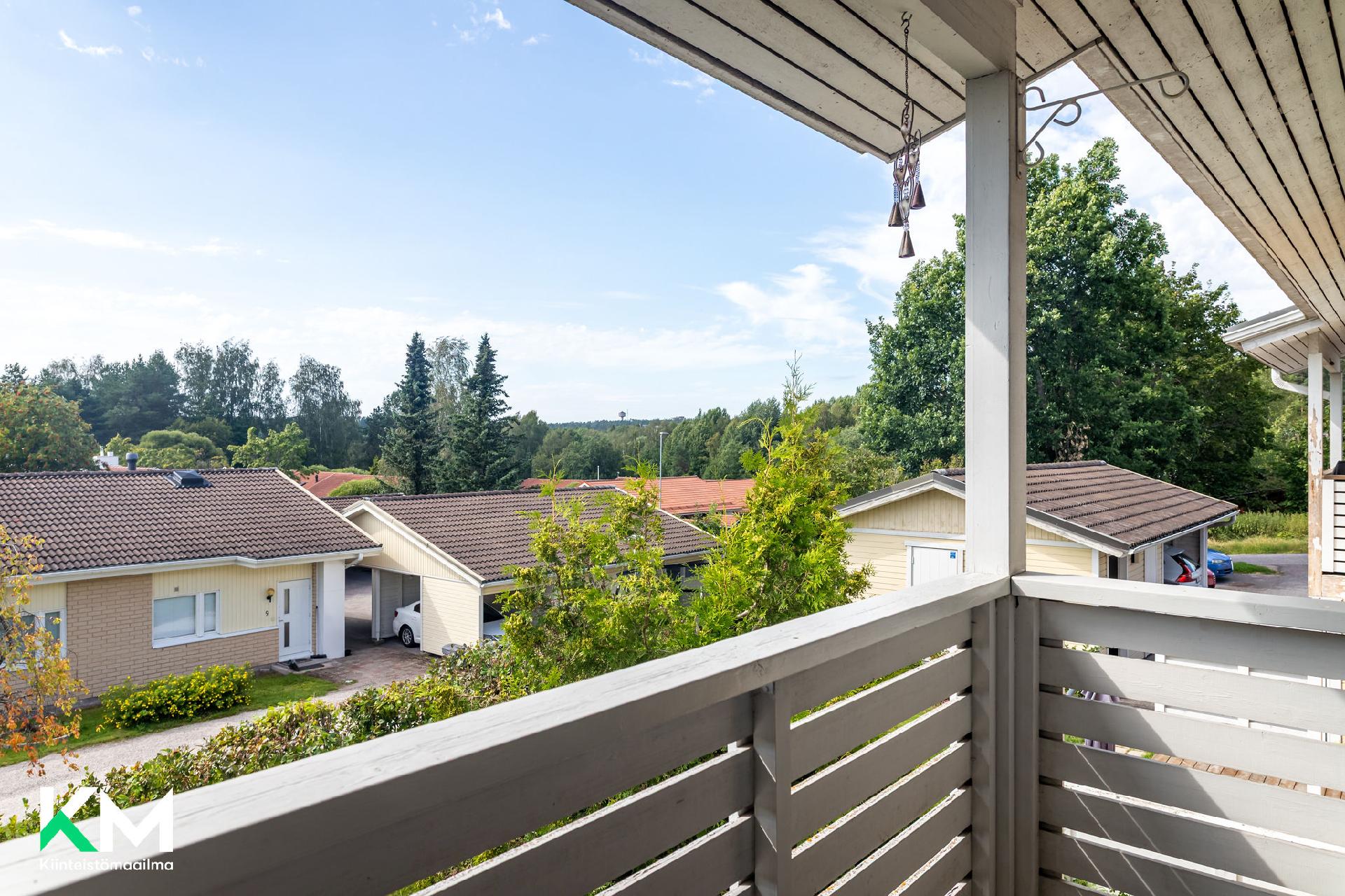 näkymä parvekkeelta