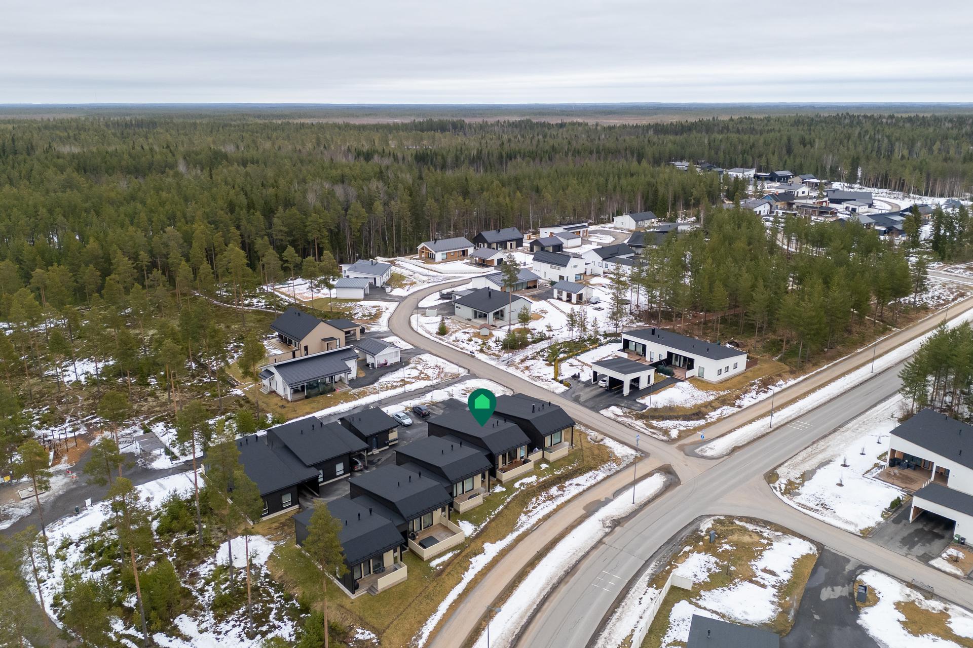 Pyyntimiehentie 1, Metsärinne, Kempele