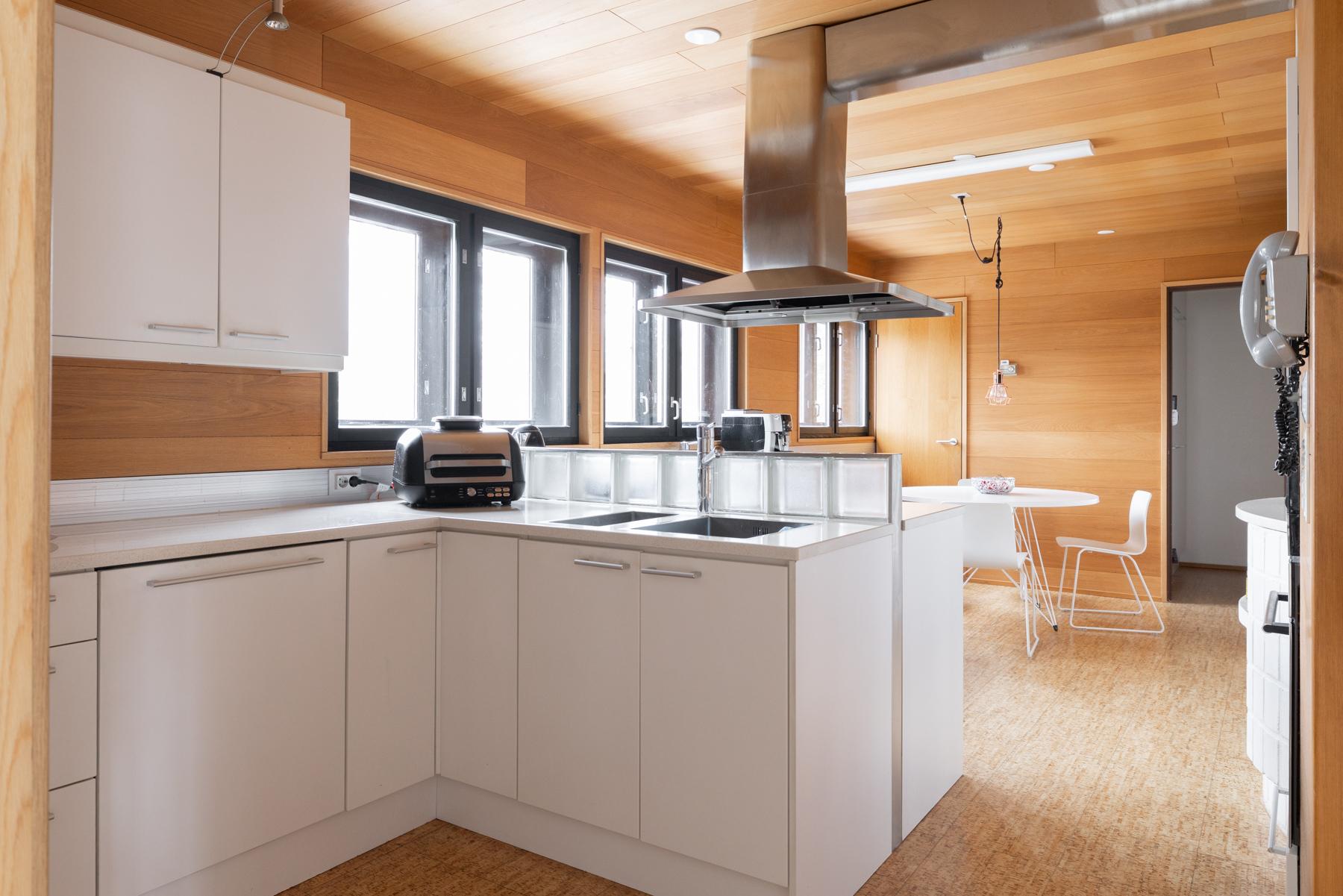 Keksikerroksen keittiötä