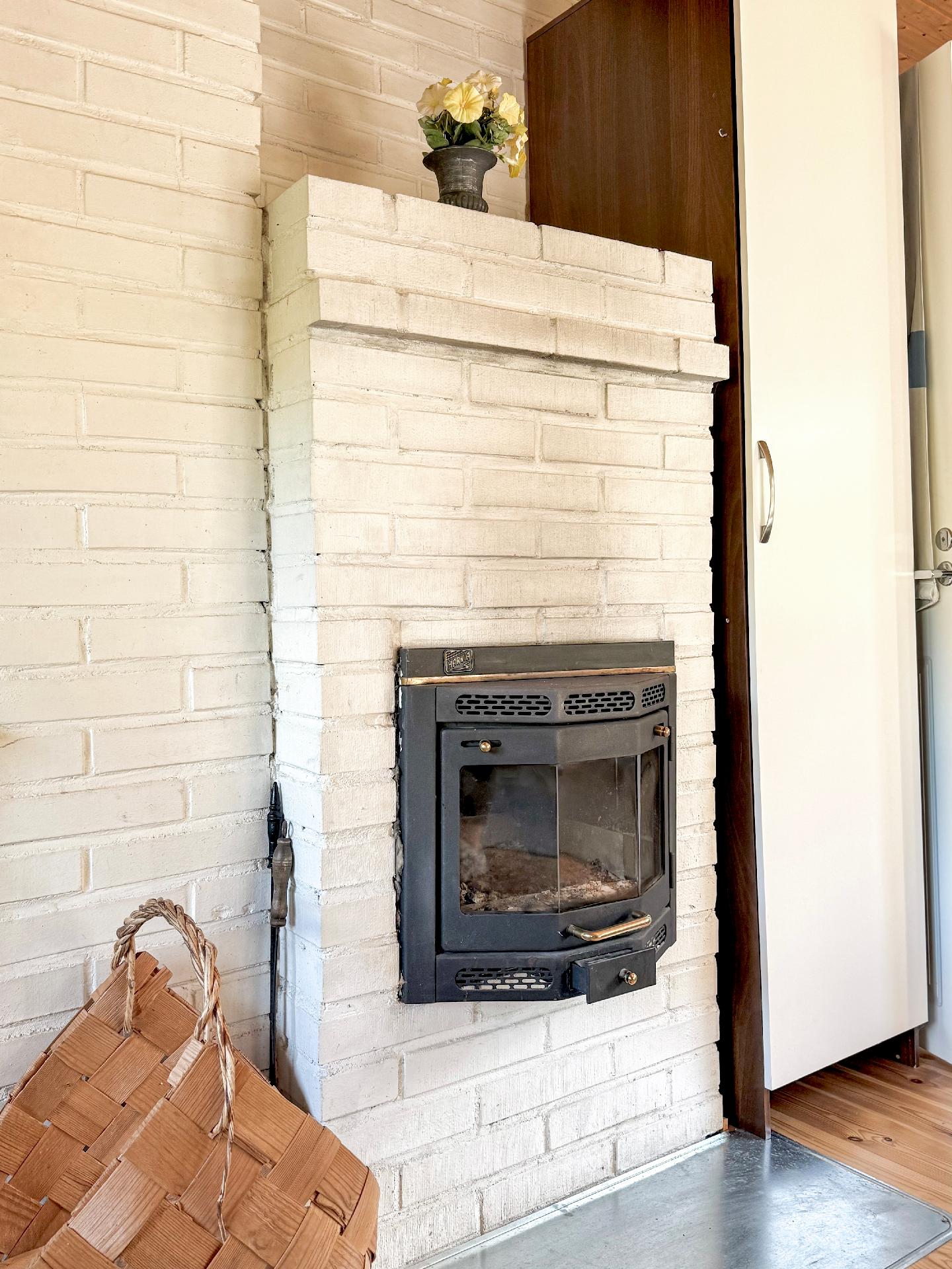 takkaan asennettu takkasydän