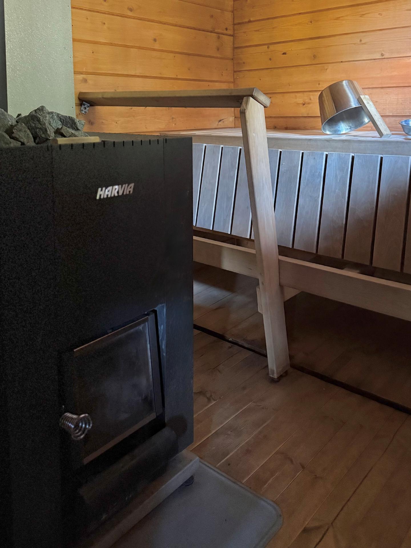 puulämmitteinen kiuas