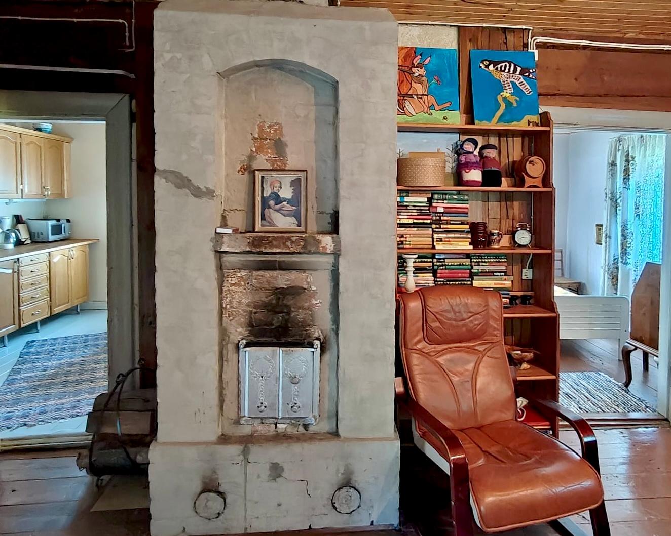 tuvassa varaava takka