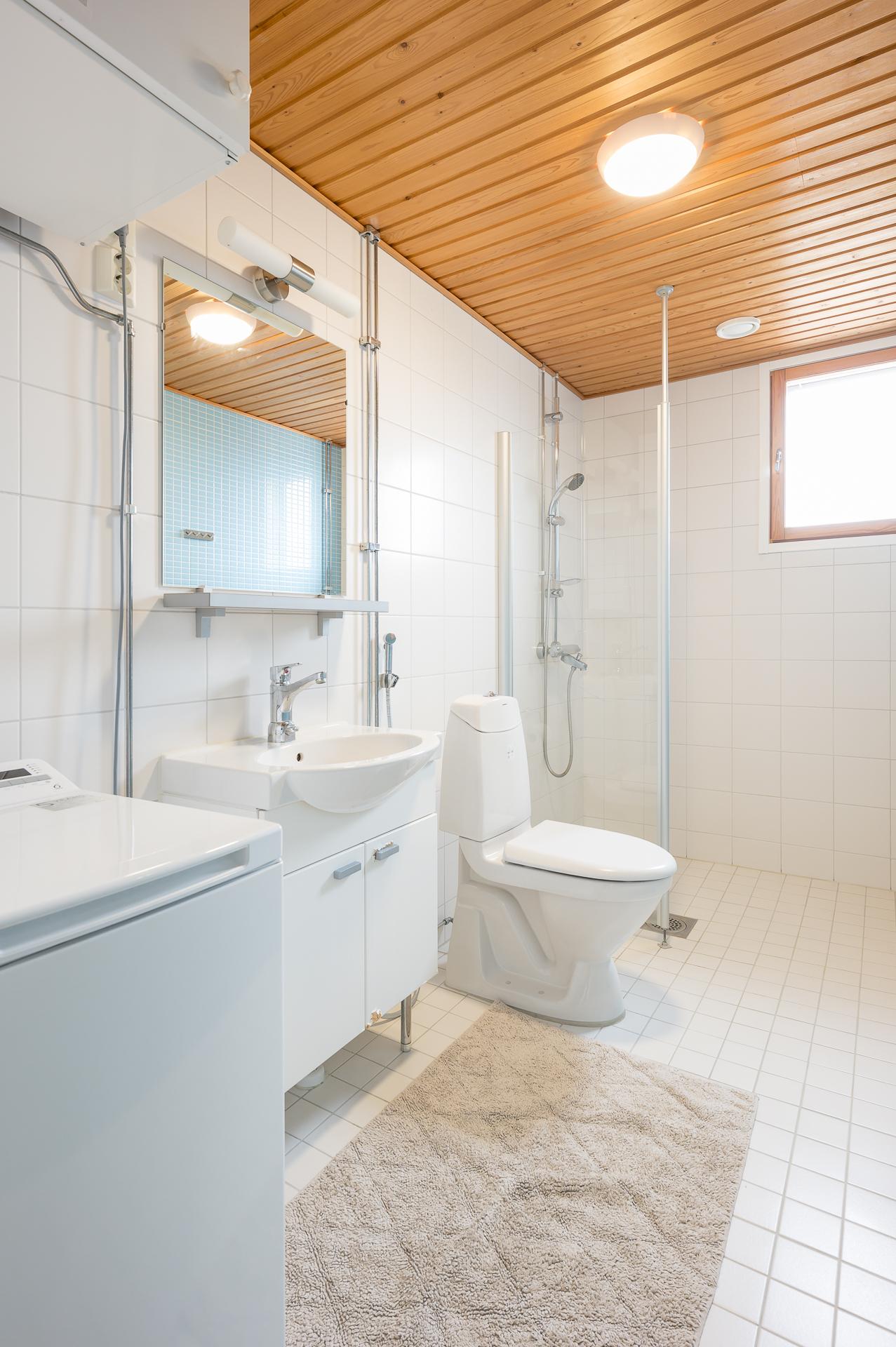 Ikkunallinen kylpyhuone