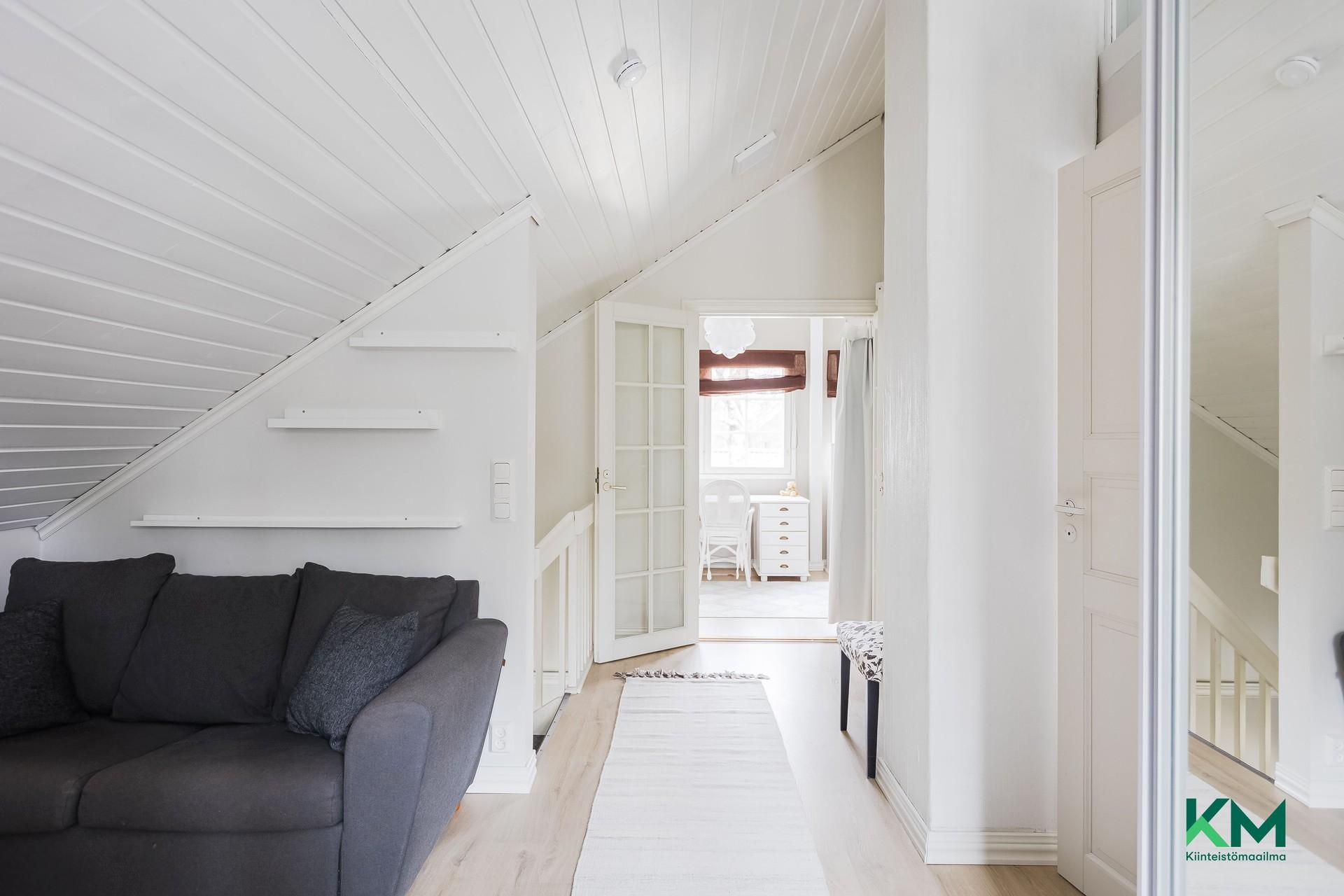 Yläkerran käytävää