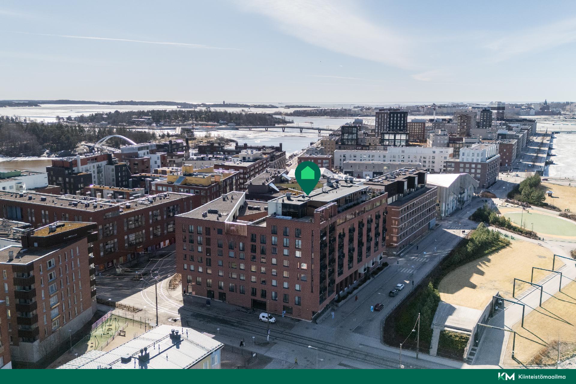 Arielinkatu 4, Kalasatamassa