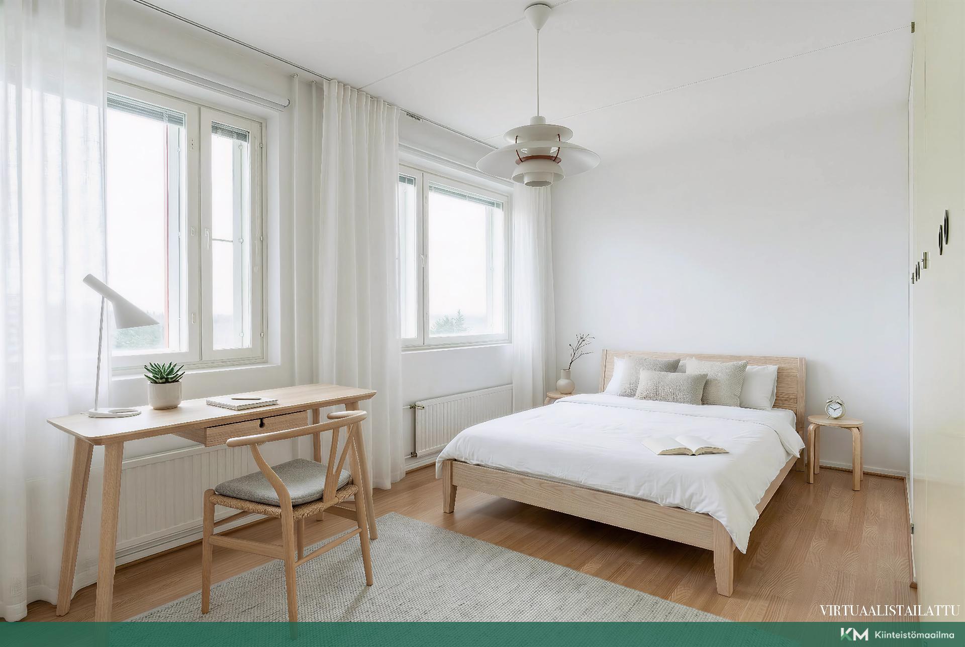 Digistailattu makuuhuone