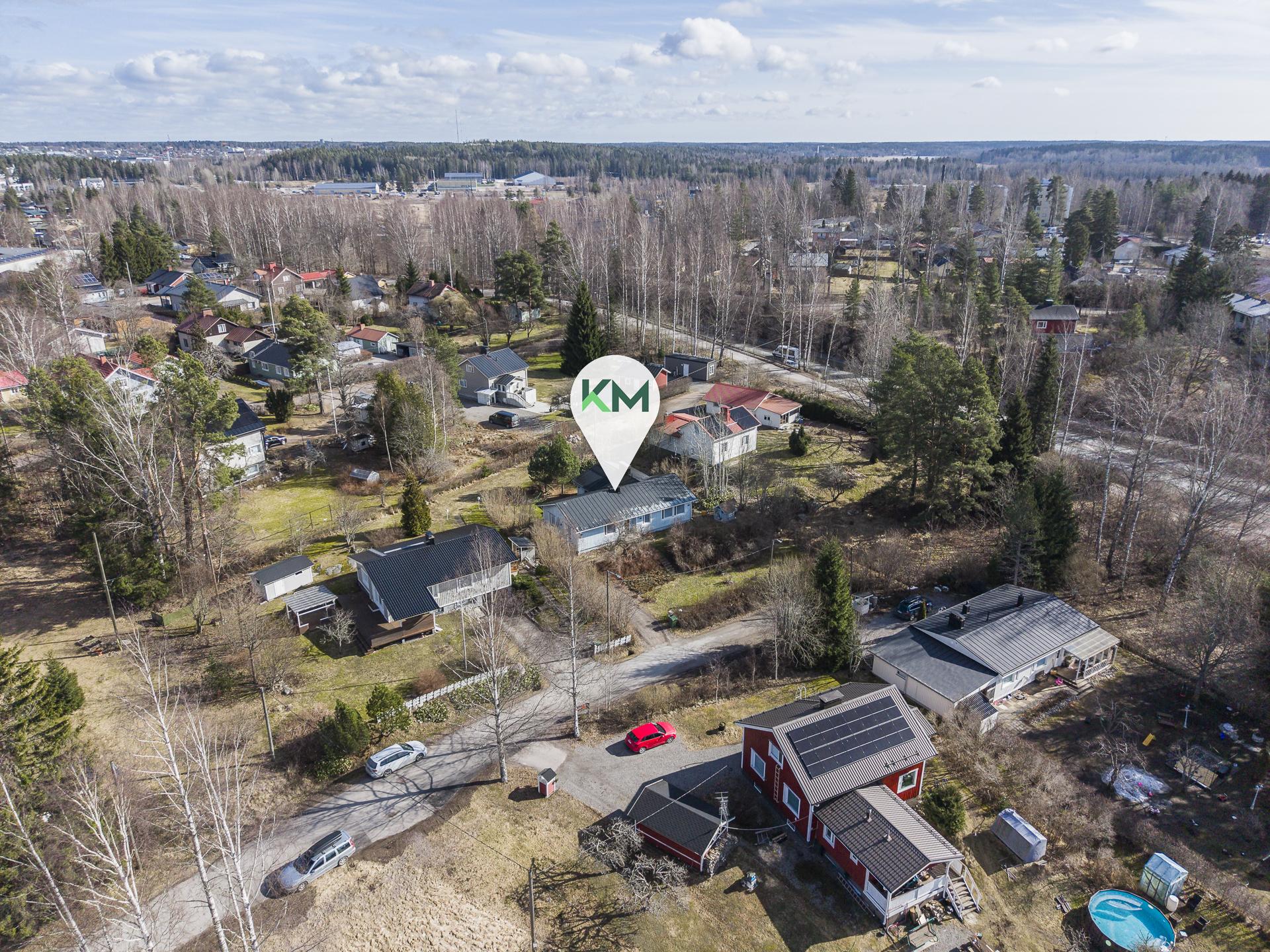 Sijainti Peippolassa