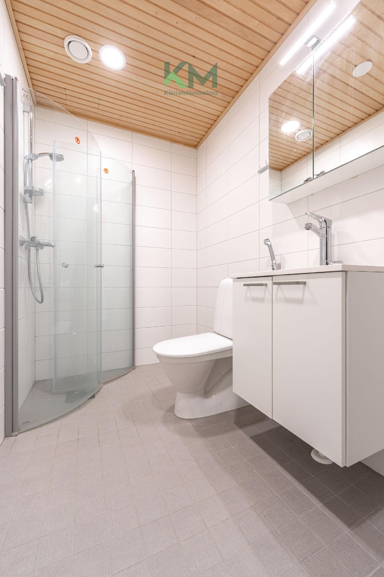 Pesukone mahtuu hyvin