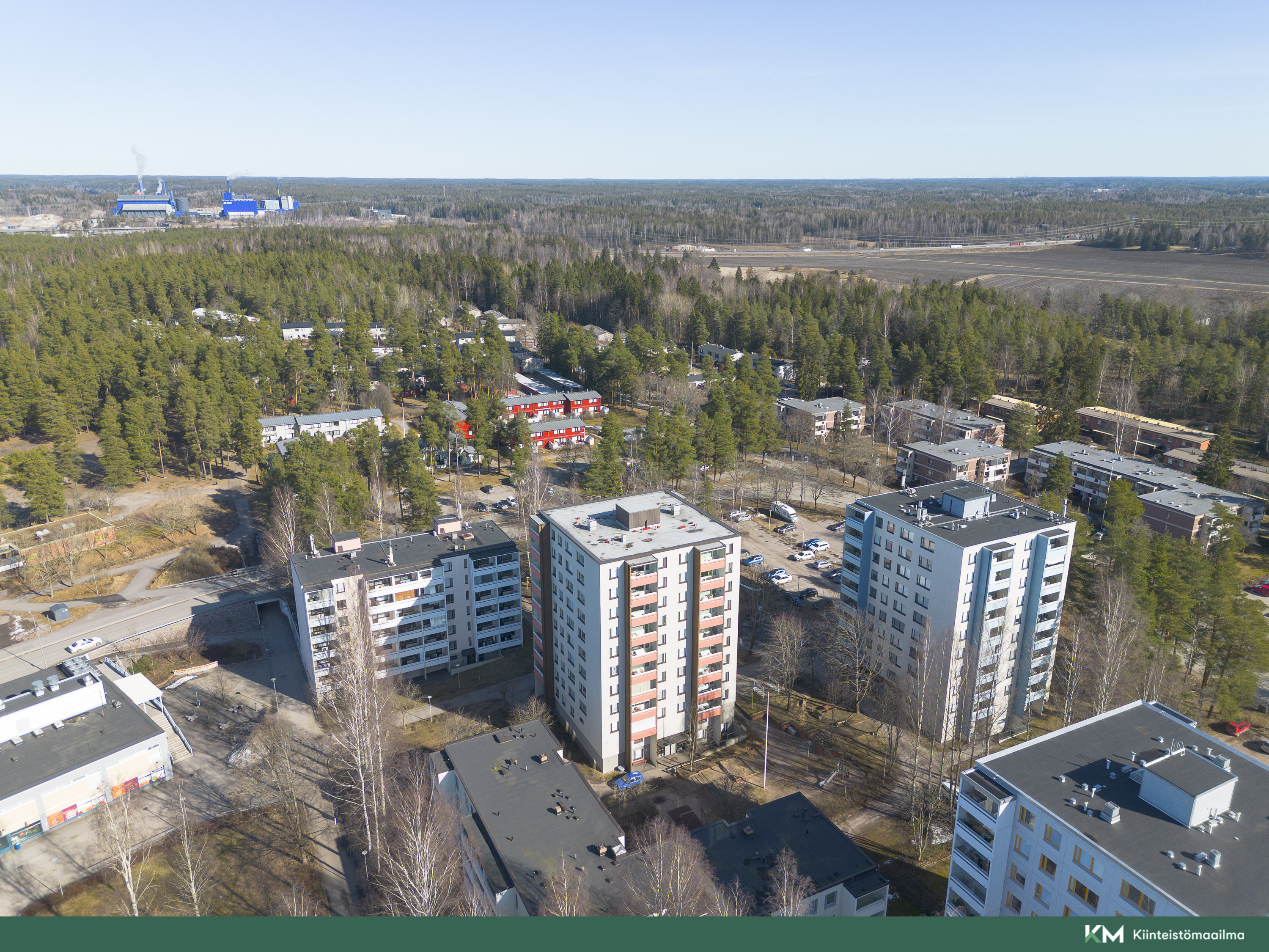 Kodin ympäriltä avautuvat mahtavat ulkoilumaastot