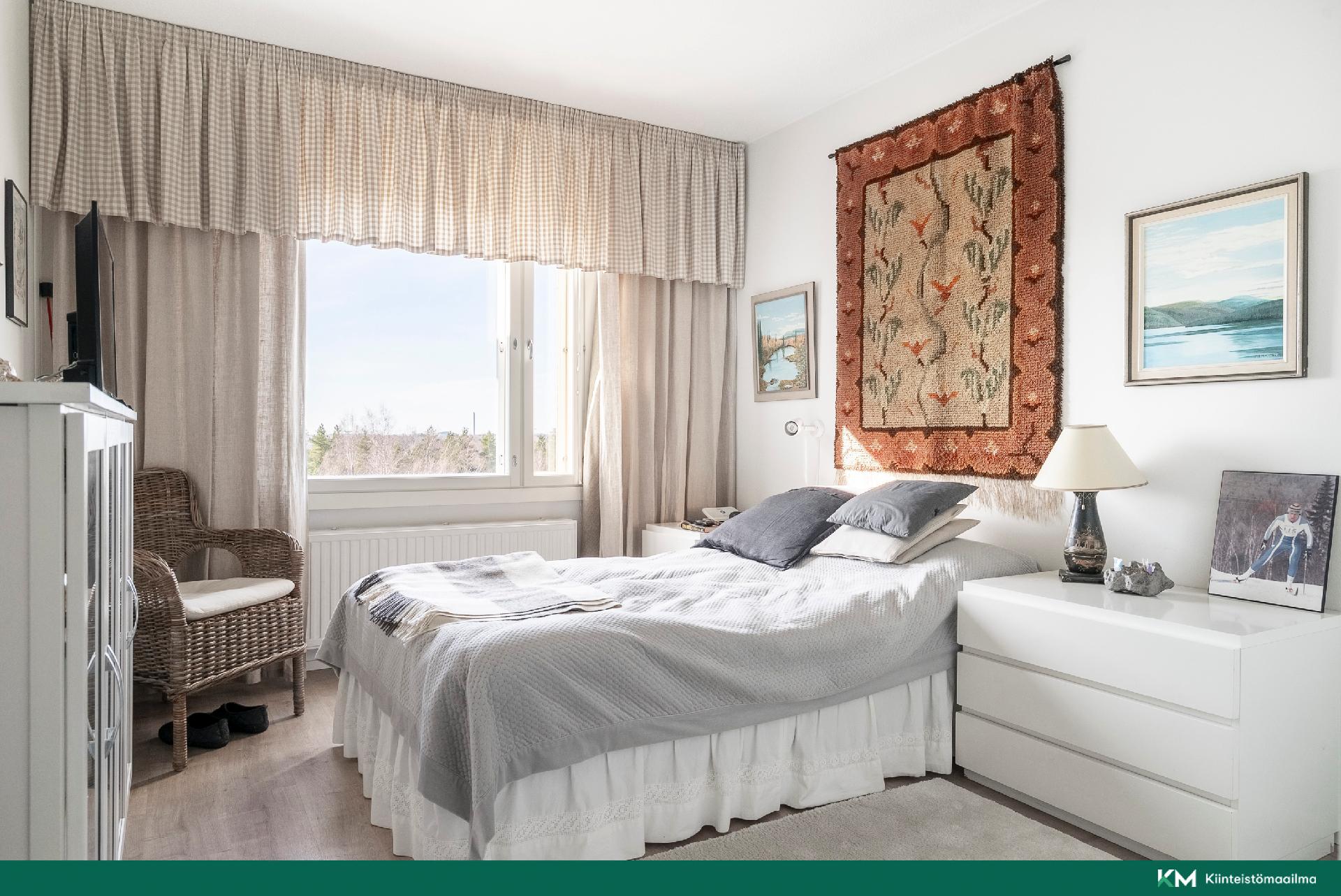 Tilavat makuuhuoneet