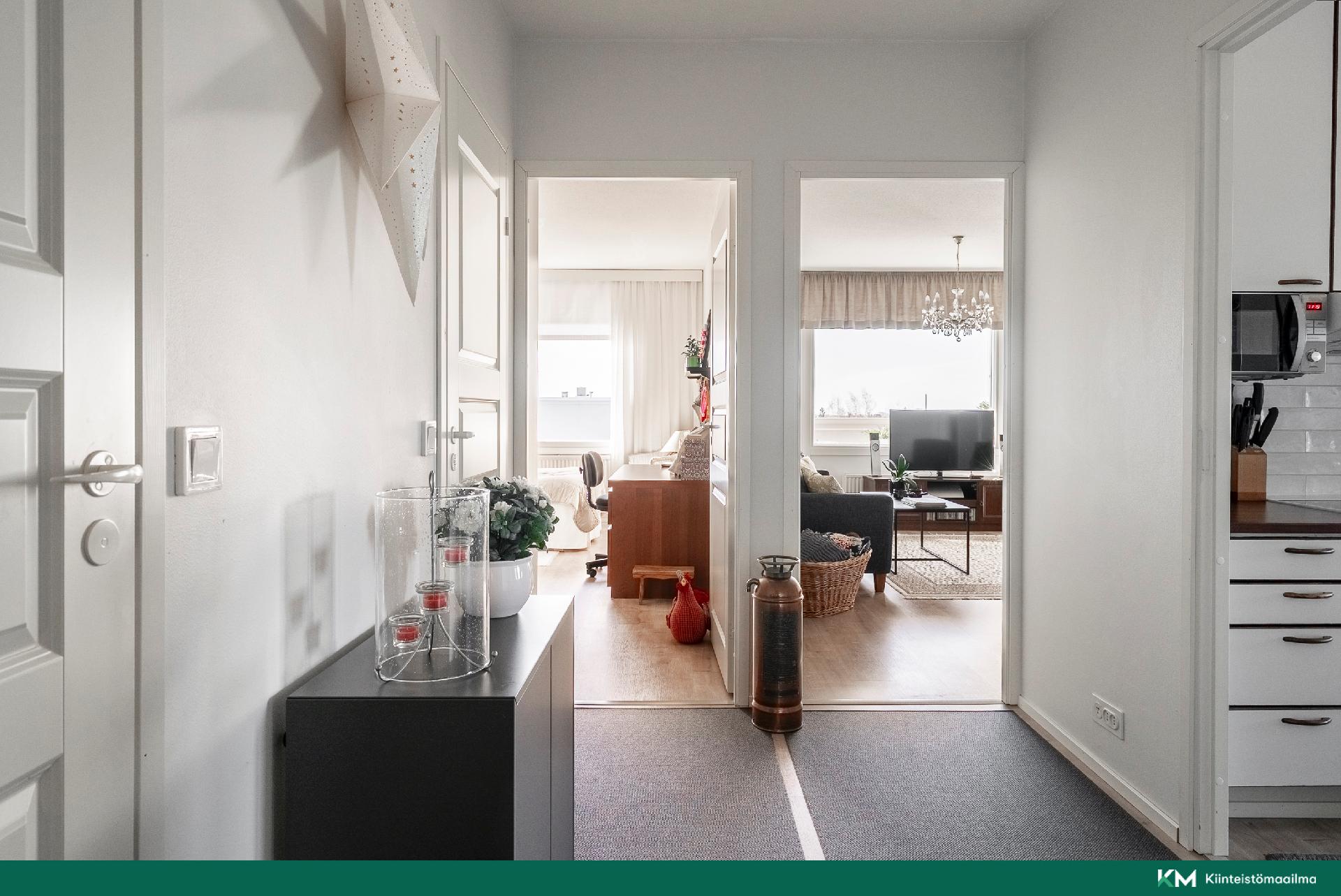 Eteisestä huoneistoon