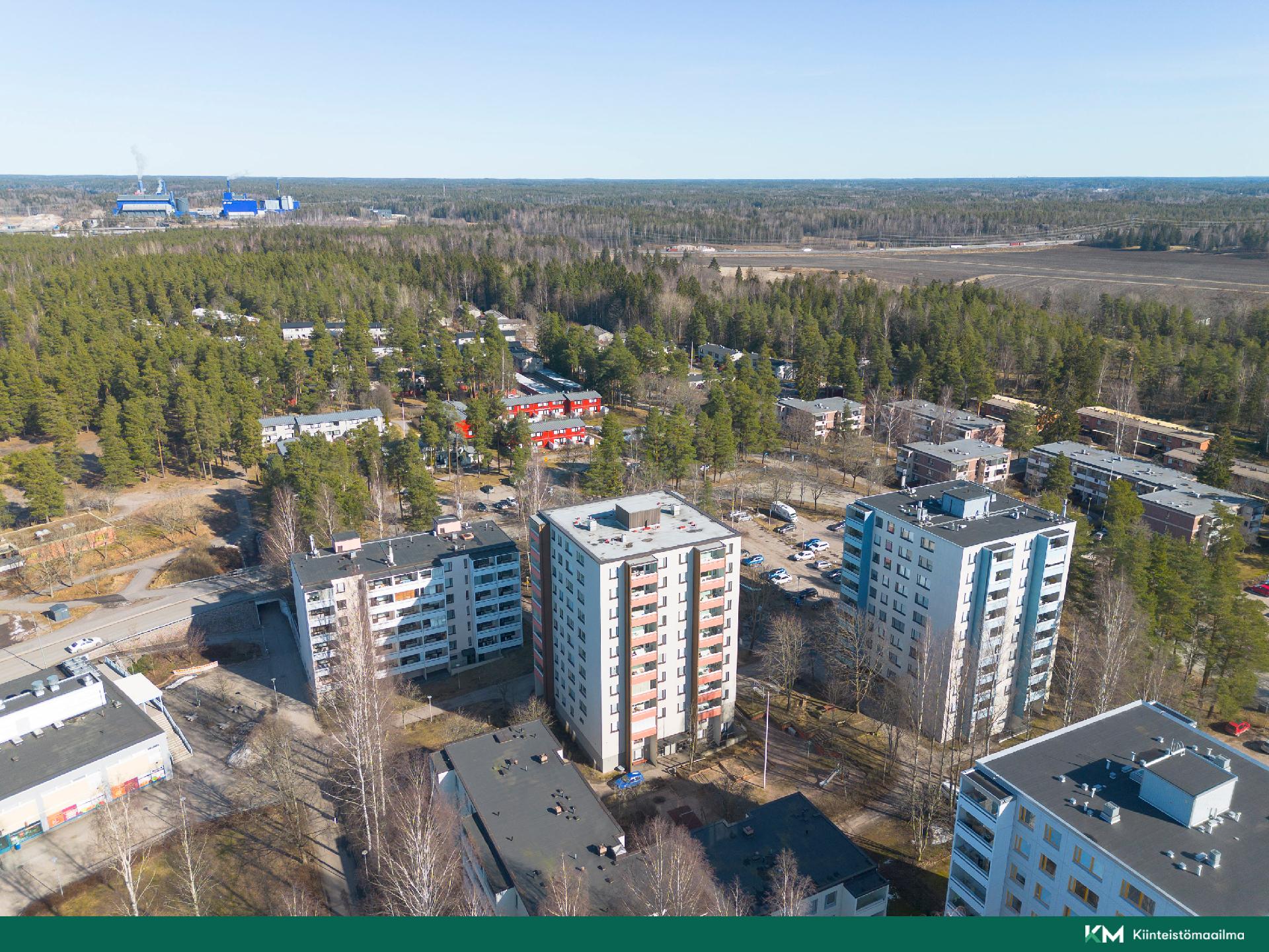 Kodin ympäriltä avautuvat mahtavat ulkoilumaastot