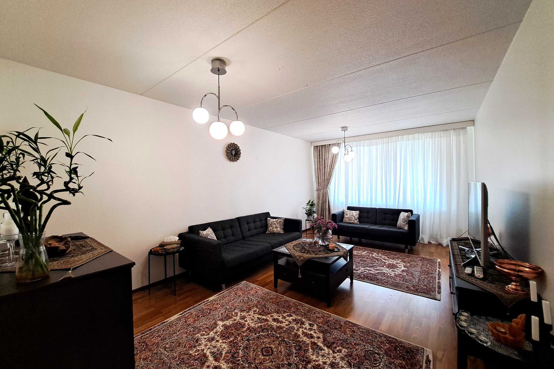 olohuone eteisen suunnalta