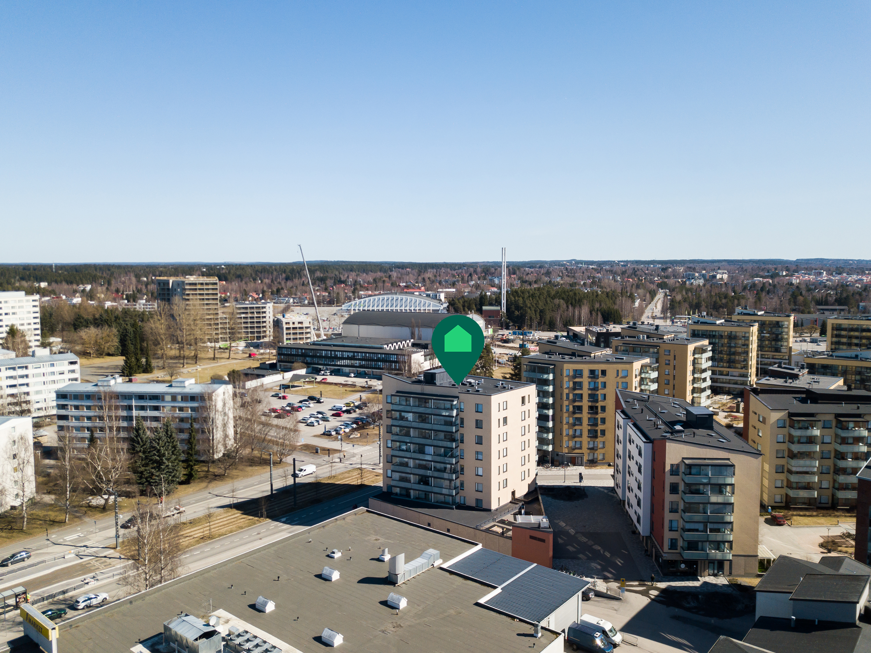 Aaronaukio 2, Kaleva, Tampere