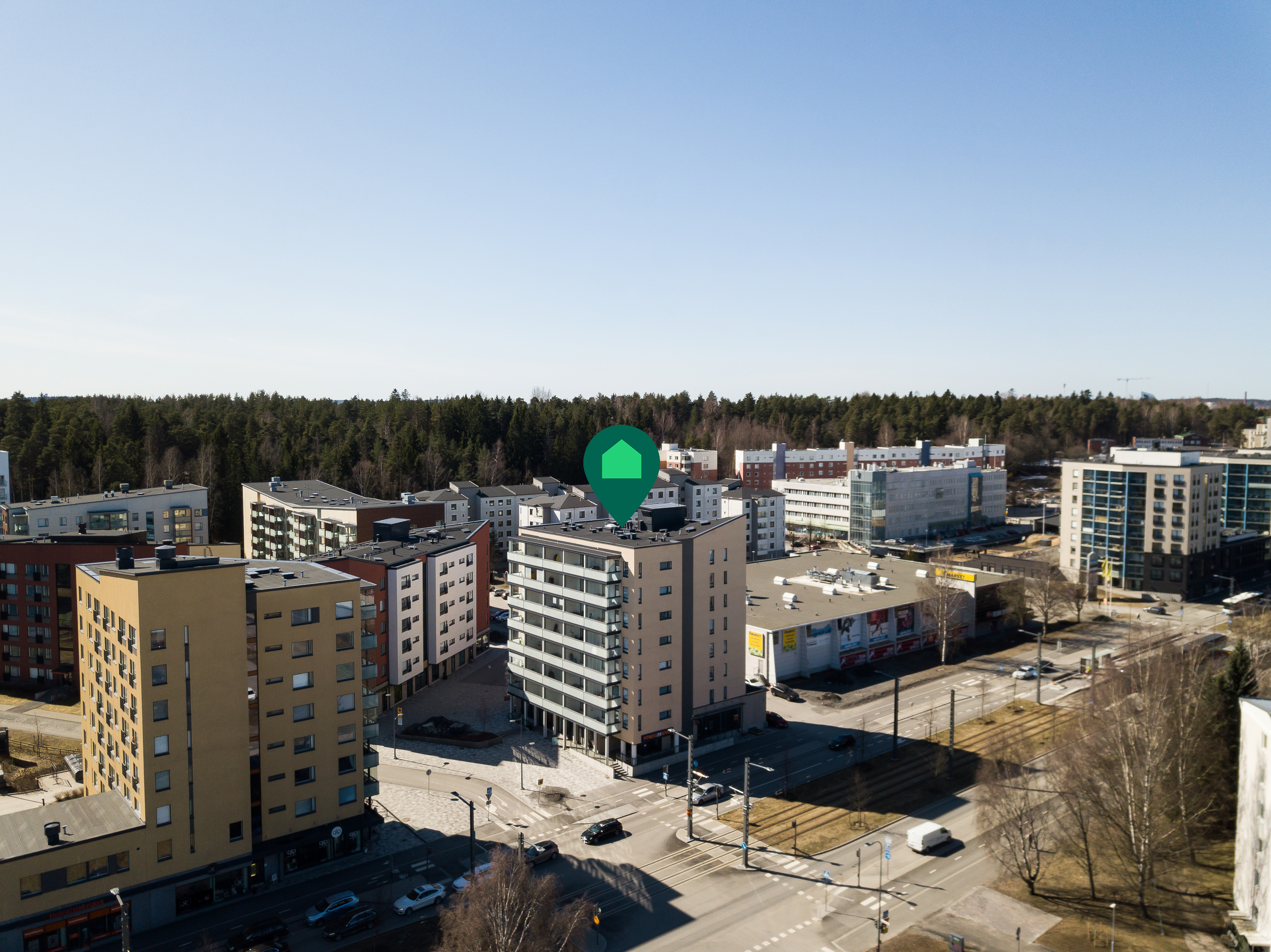 Aaronaukio 2, Kaleva, Tampere
