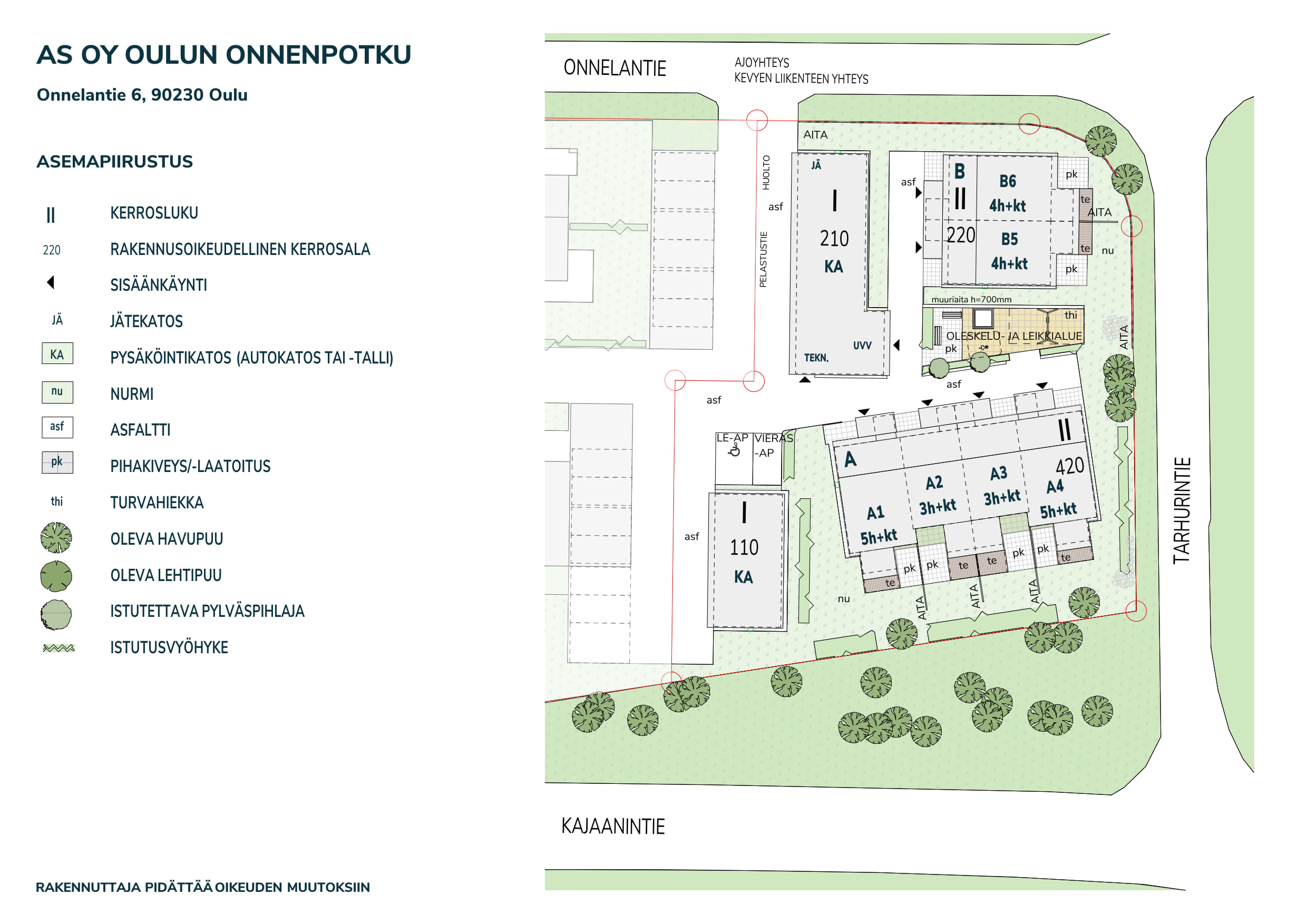 Onnelantie 6, Ranta-Kastelli, Oulu