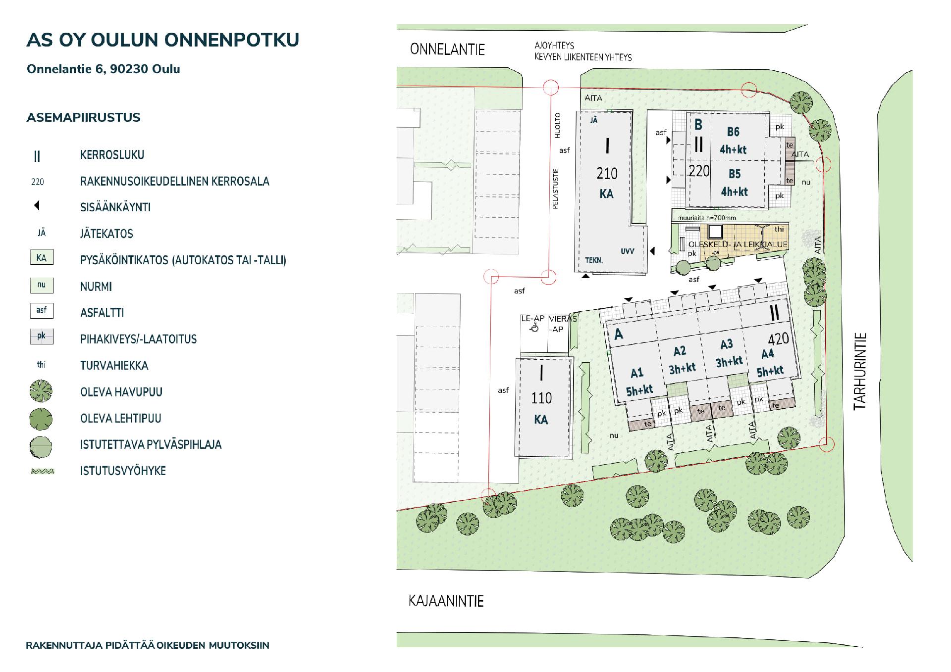 Onnelantie 6, Ranta-Kastelli, Oulu