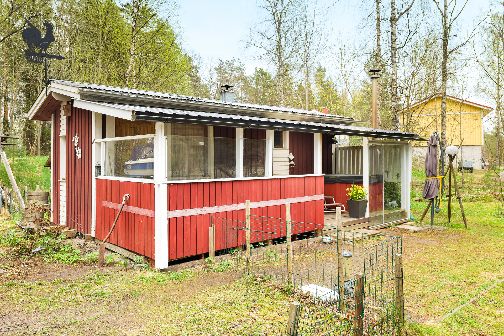 Ulkosauna.