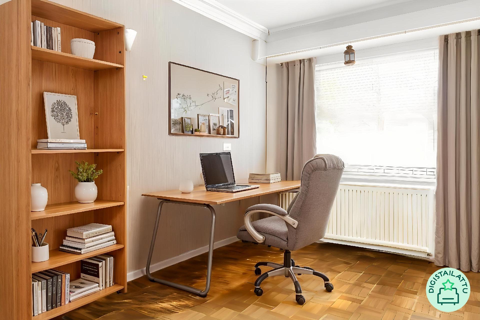 Digistailattu makuuhuone 1 / työhuone