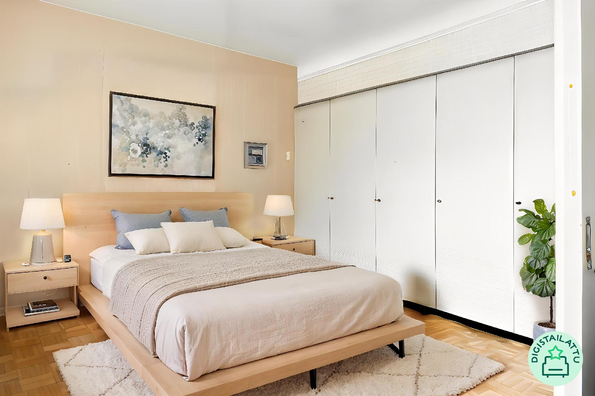 Digistailattu makuuhuone 2