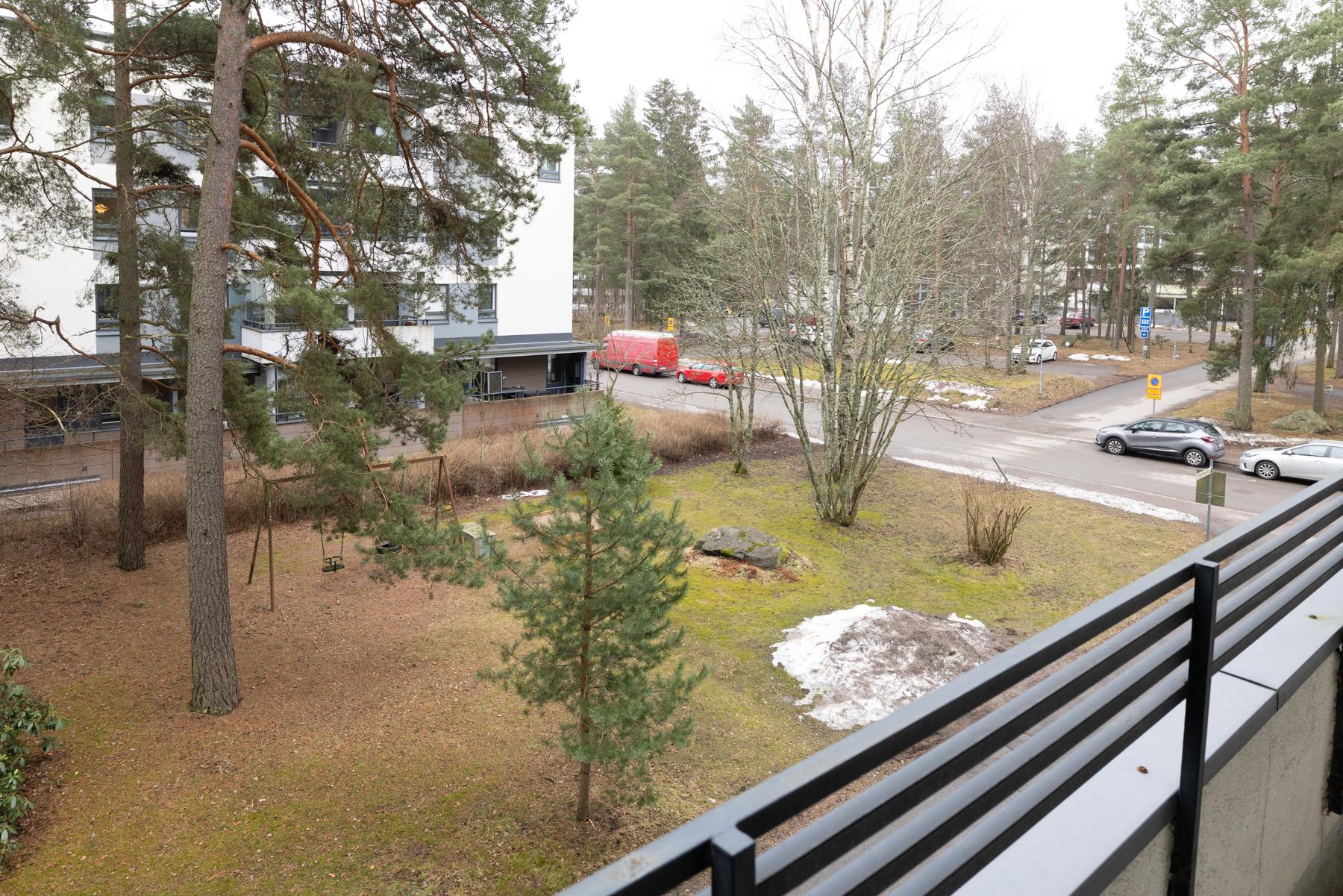 Näkymää parvekkeelta