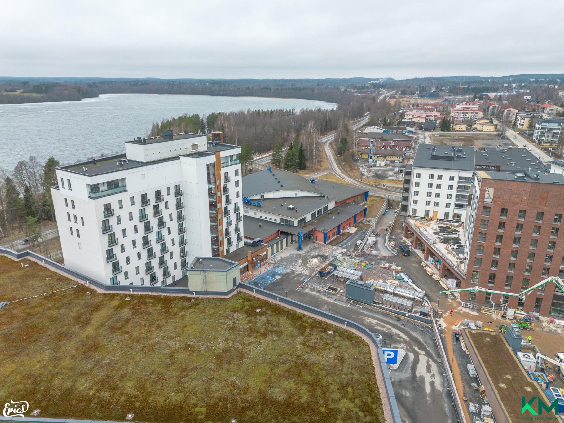 Heti vieressä mm. uimahalli