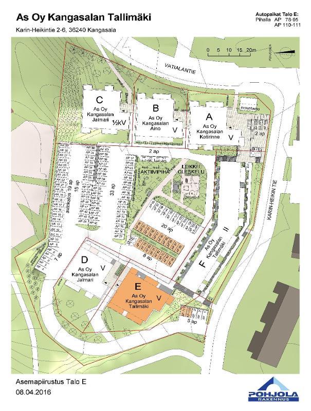 Karin-Heikin tie 2 - 6, Vatiala, Kangasala