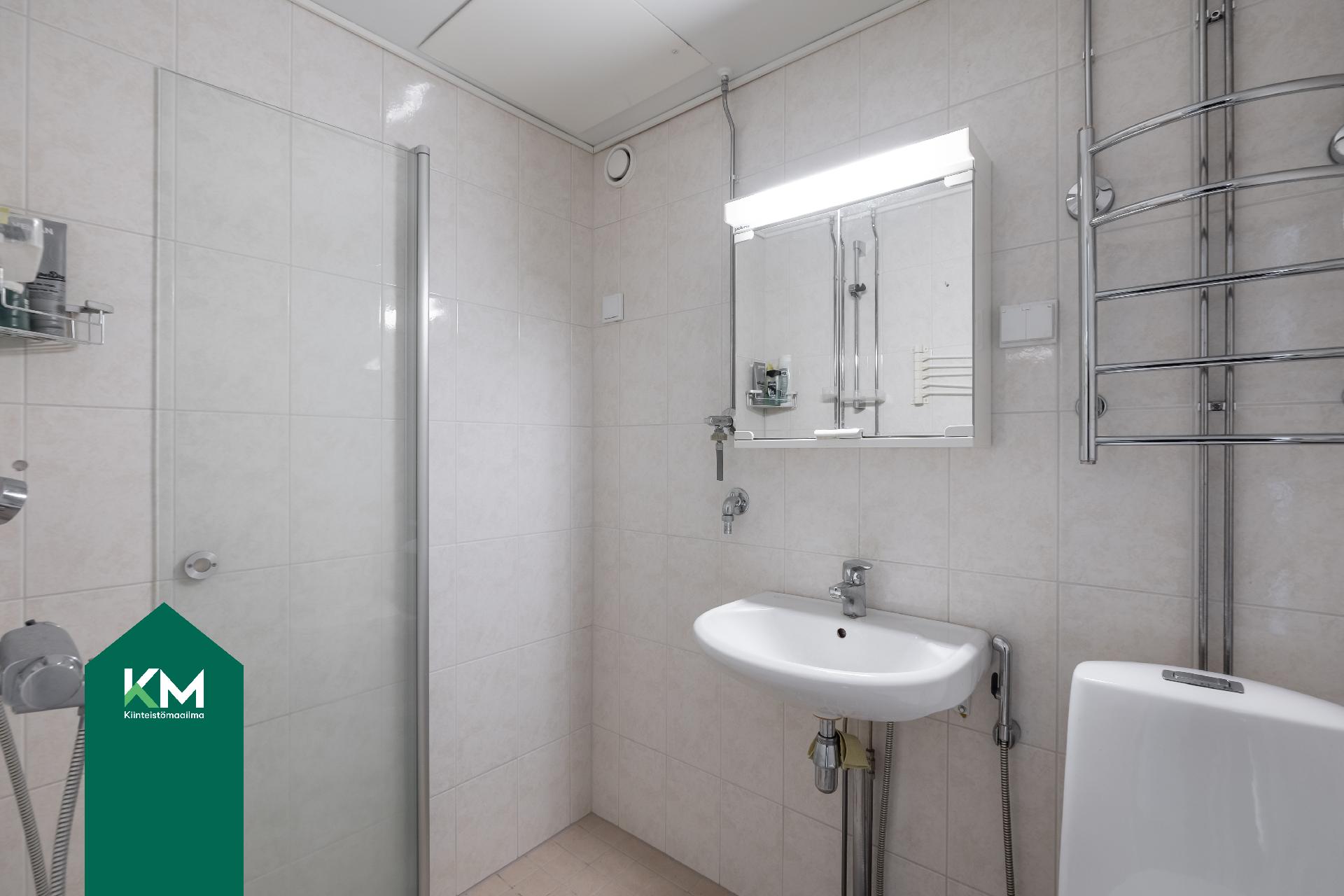 Kylpyhuone on saneerattu 2014