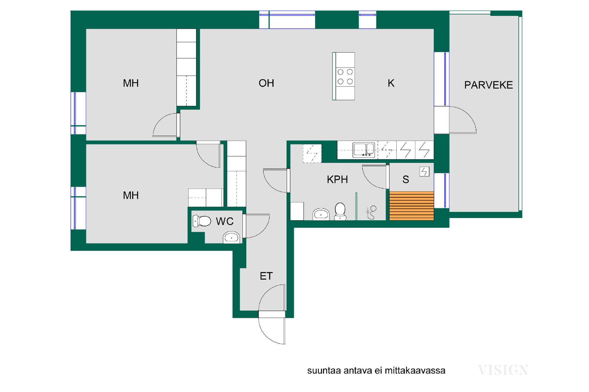 Messuportinkatu 8, Lehtoniemi, Kuopio