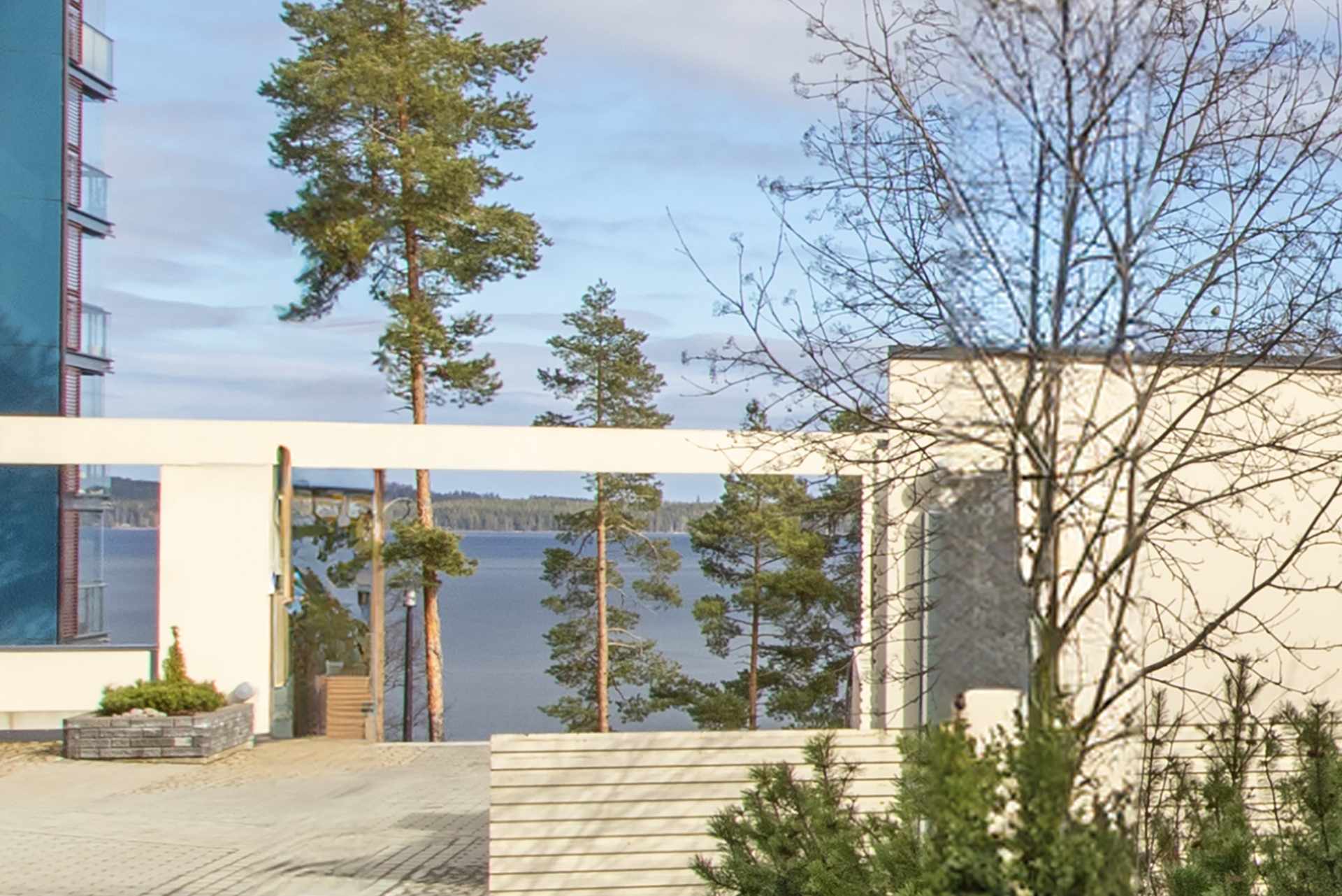 näkymä parvekkeelta