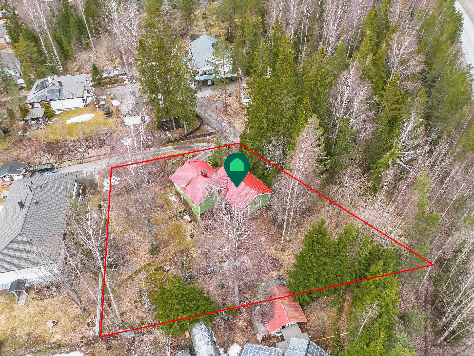 Myytävän tilan koko 0,1471 ha