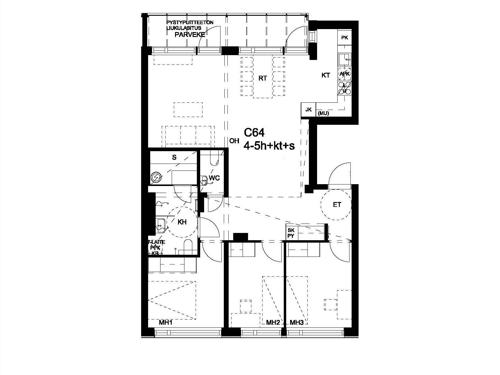 Katajaharjuntie 2-4, Lauttasaari, Helsinki