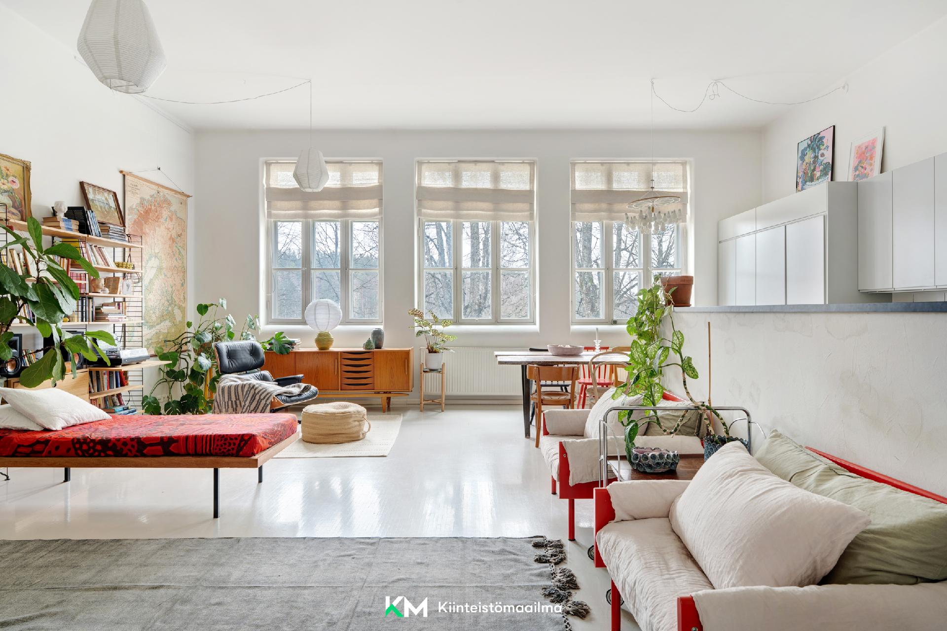 Tämä ikkunarivi ihastuttaa!