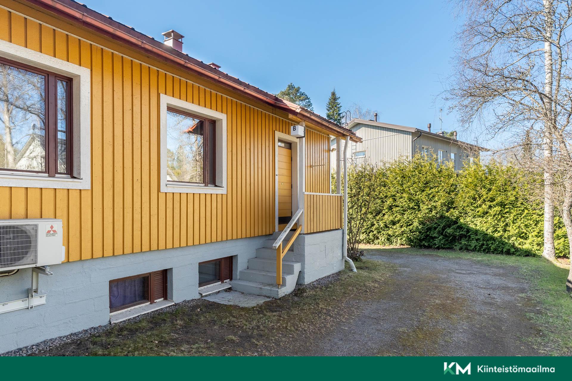 B asunnon sisäänkäynti