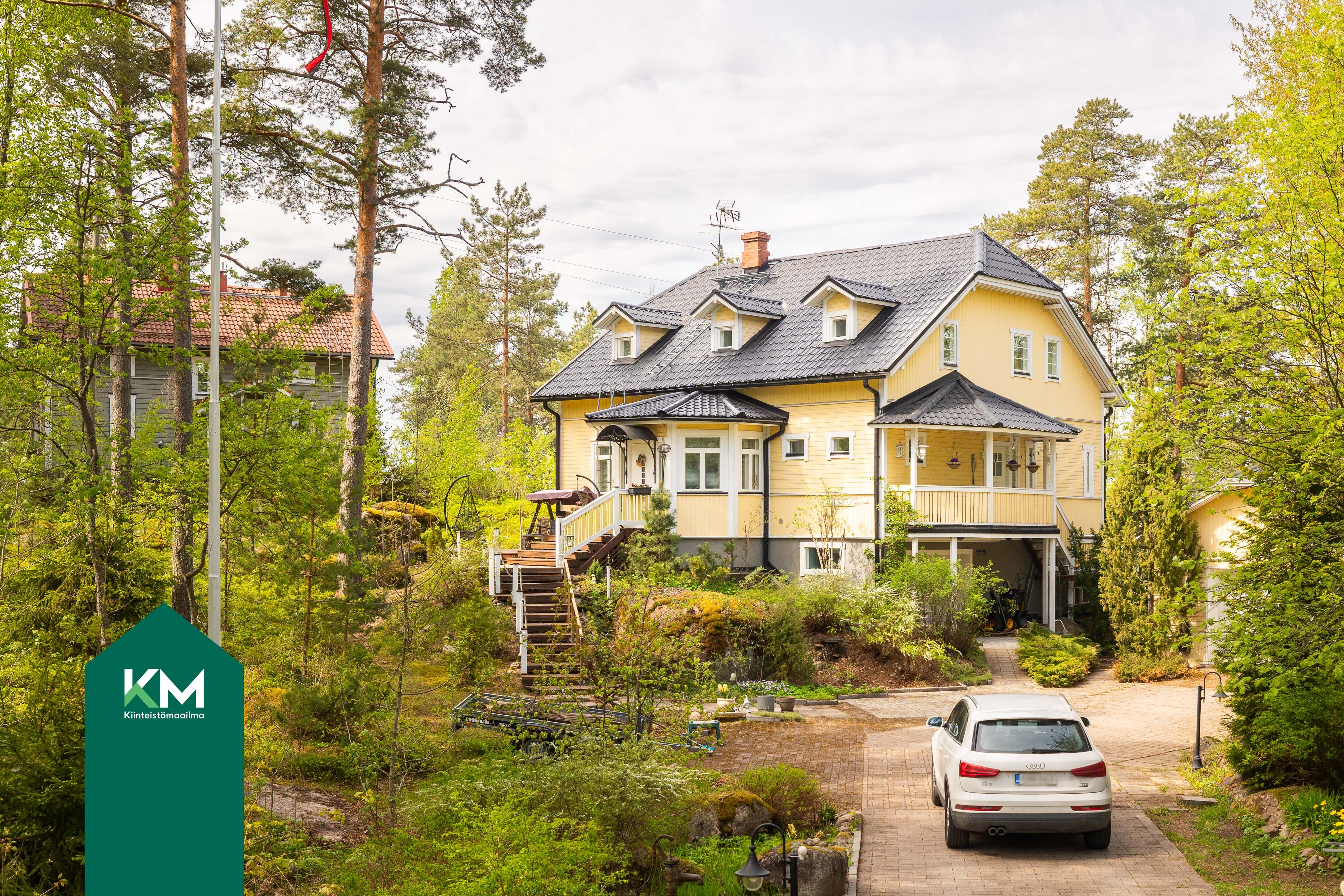 Talo tieltä päin 