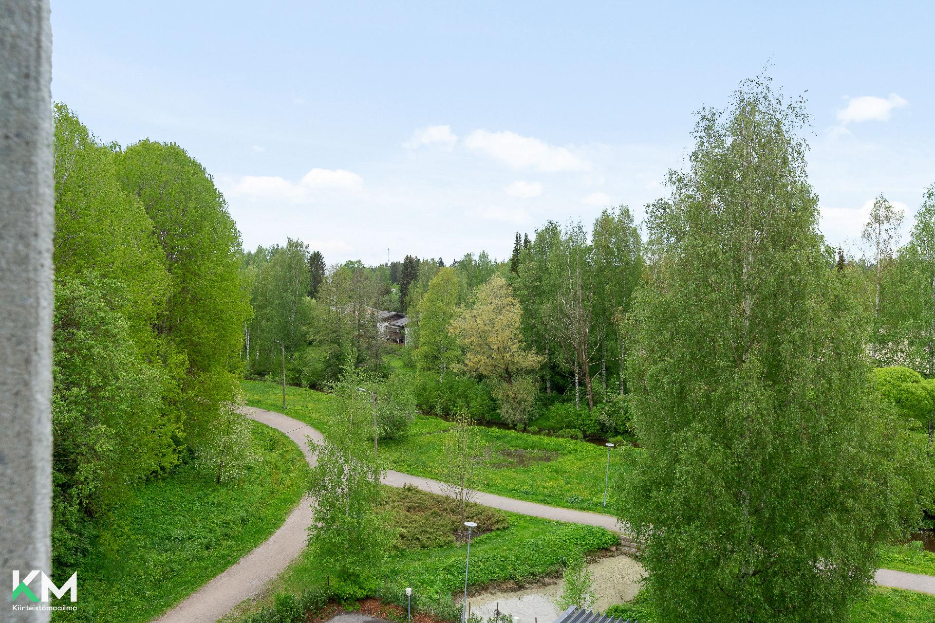 näkymä parvekkeelta