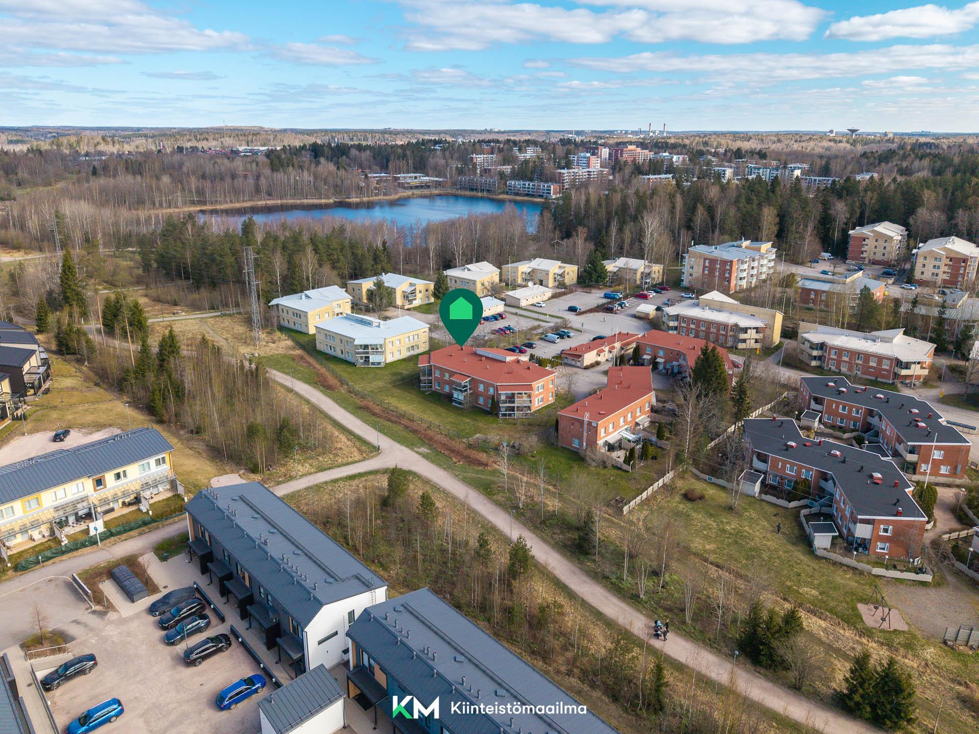 Mainio sijainti Lammaslammen läheisyydessä